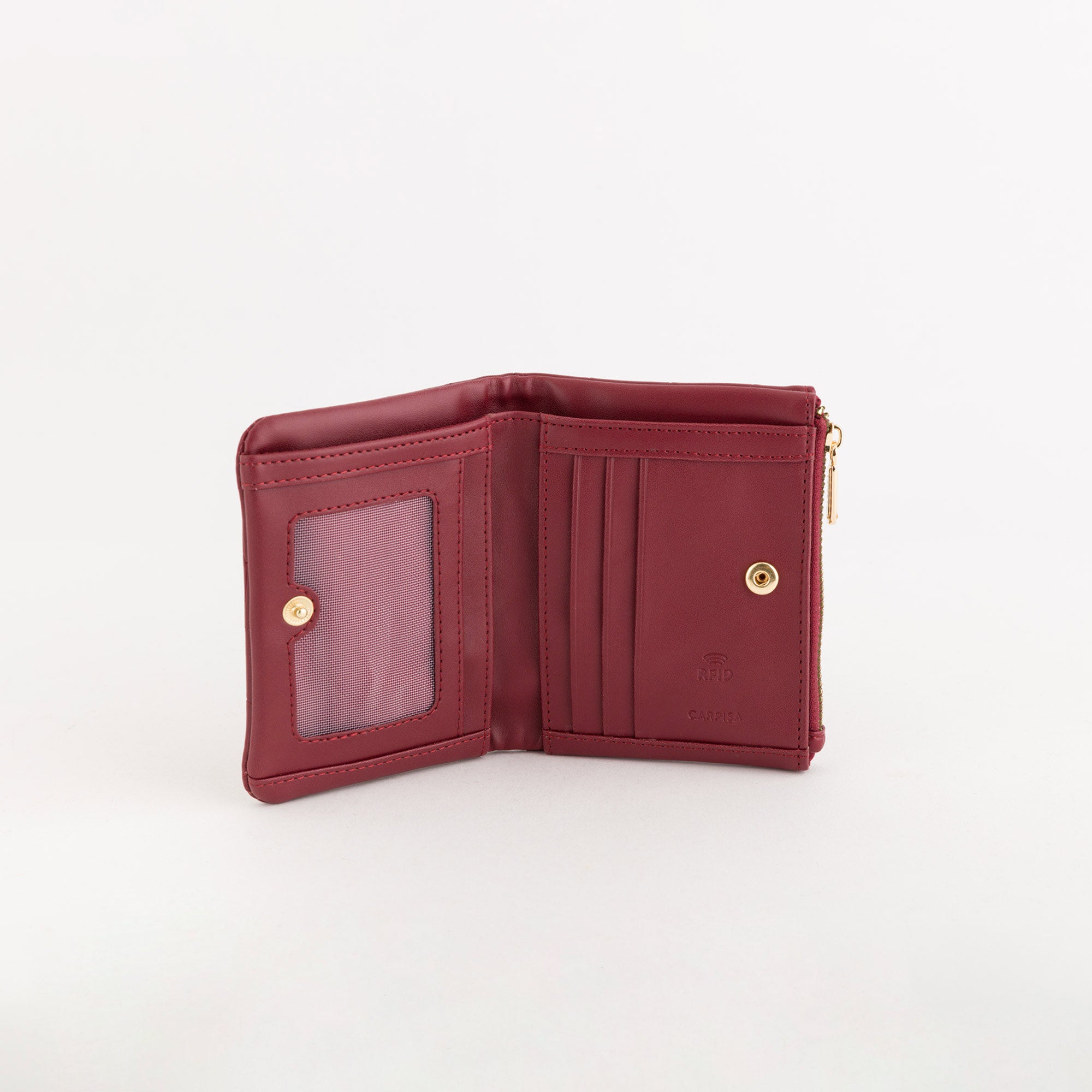 Portafoglio Medio Donna - Wels wallet Ciliegia