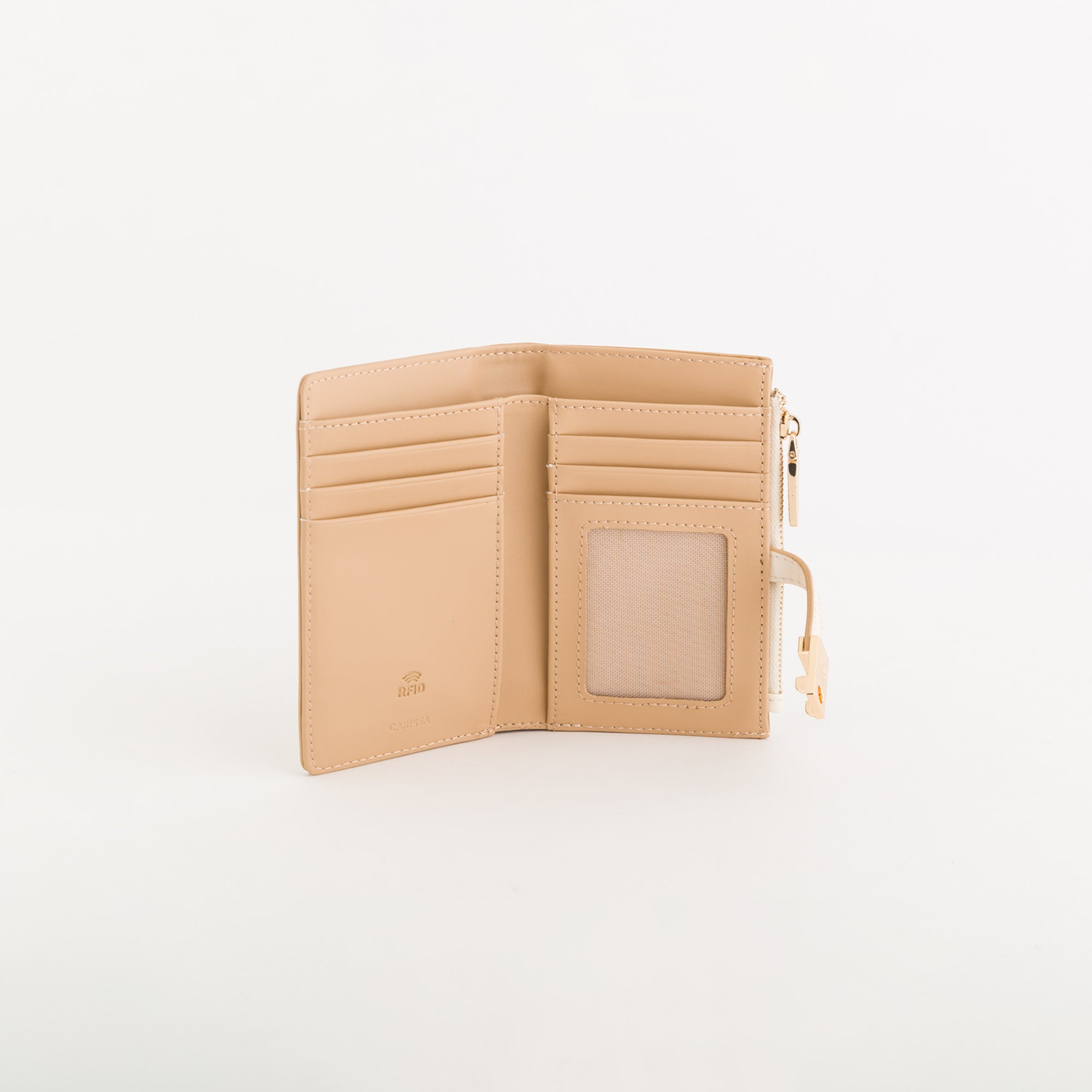 Mittelgroße Geldbörse für Damen - Petunia Wallet Butter