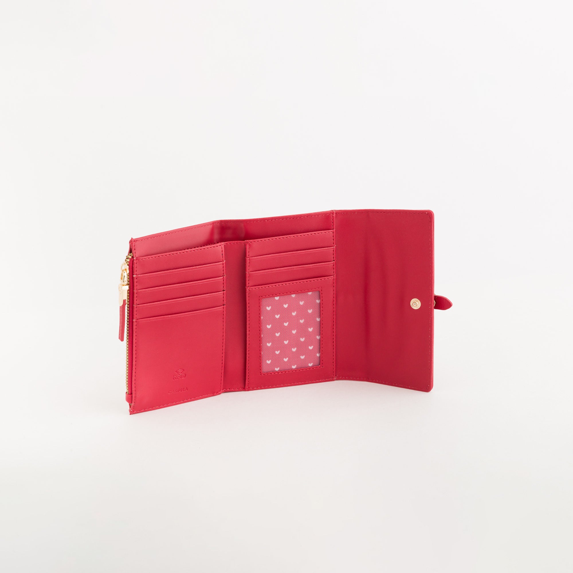 Portafoglio Medio Donna - Dalia wallet v3 Rosso Rossetto