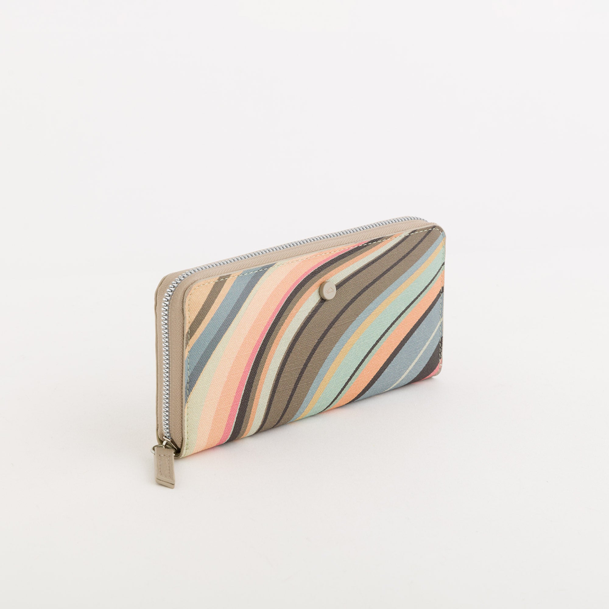 Portafoglio Grande Donna - Vally wallet v1 Mehrfarbiges Oliv