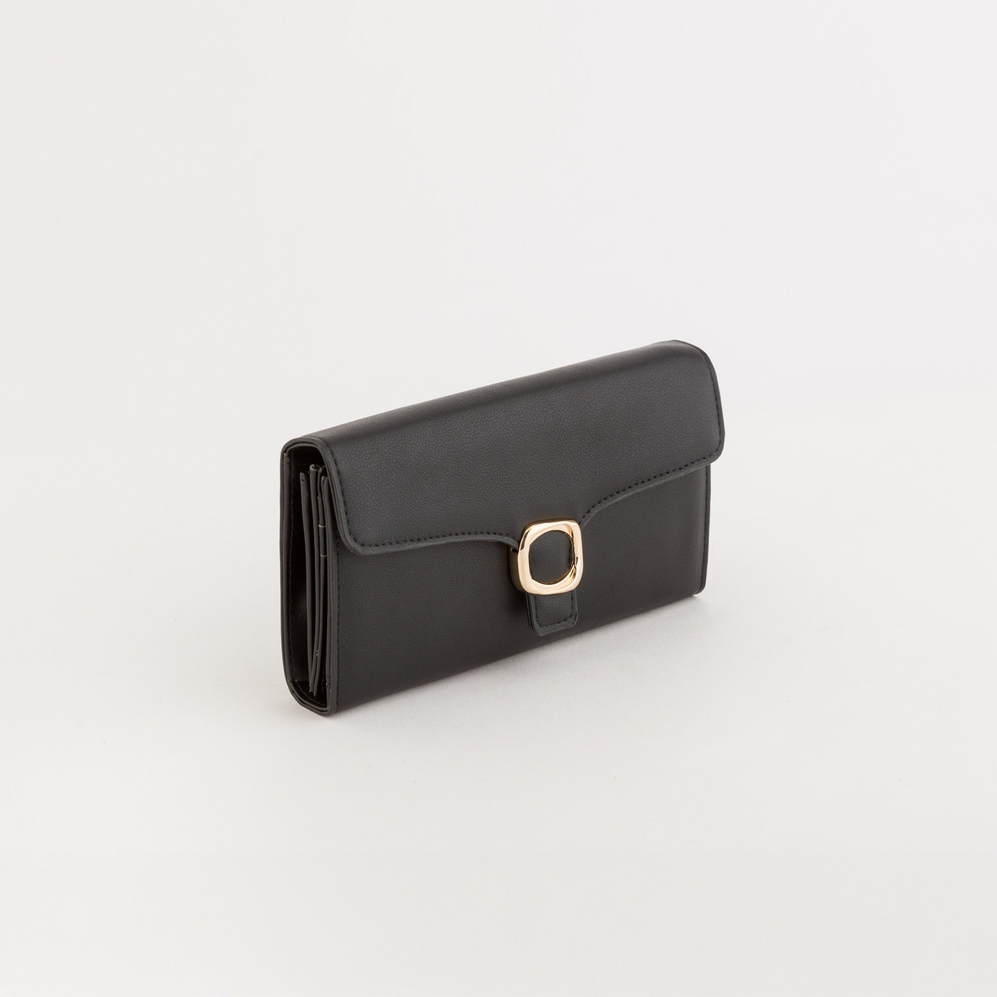 Große Damenbrieftasche - Michela Wallet v5 Schwarz