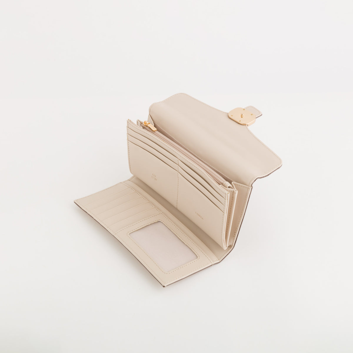 Large Women's Wallet - Michela wallet v5 Cream