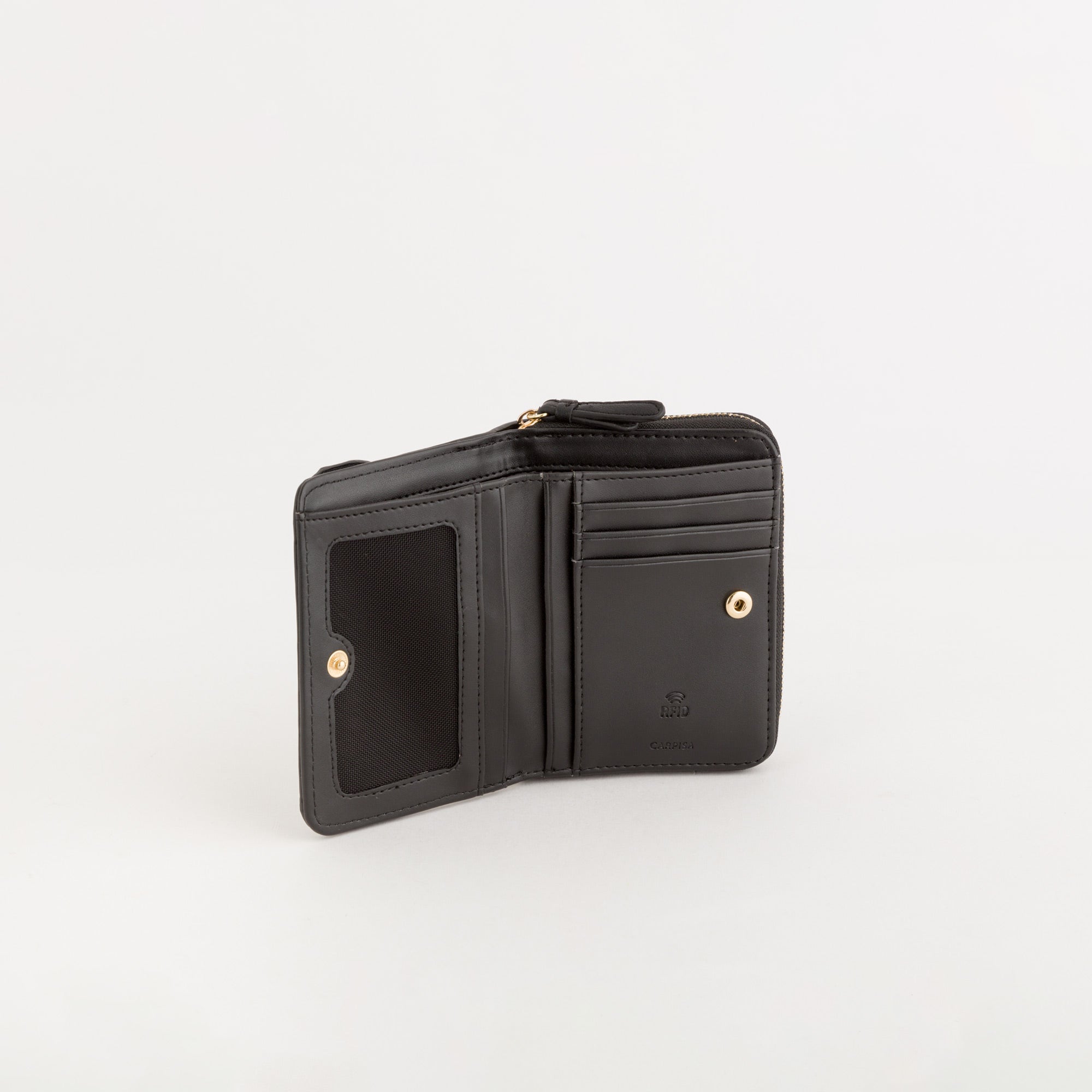 Women's Small Wallet - Michela wallet v5 Black