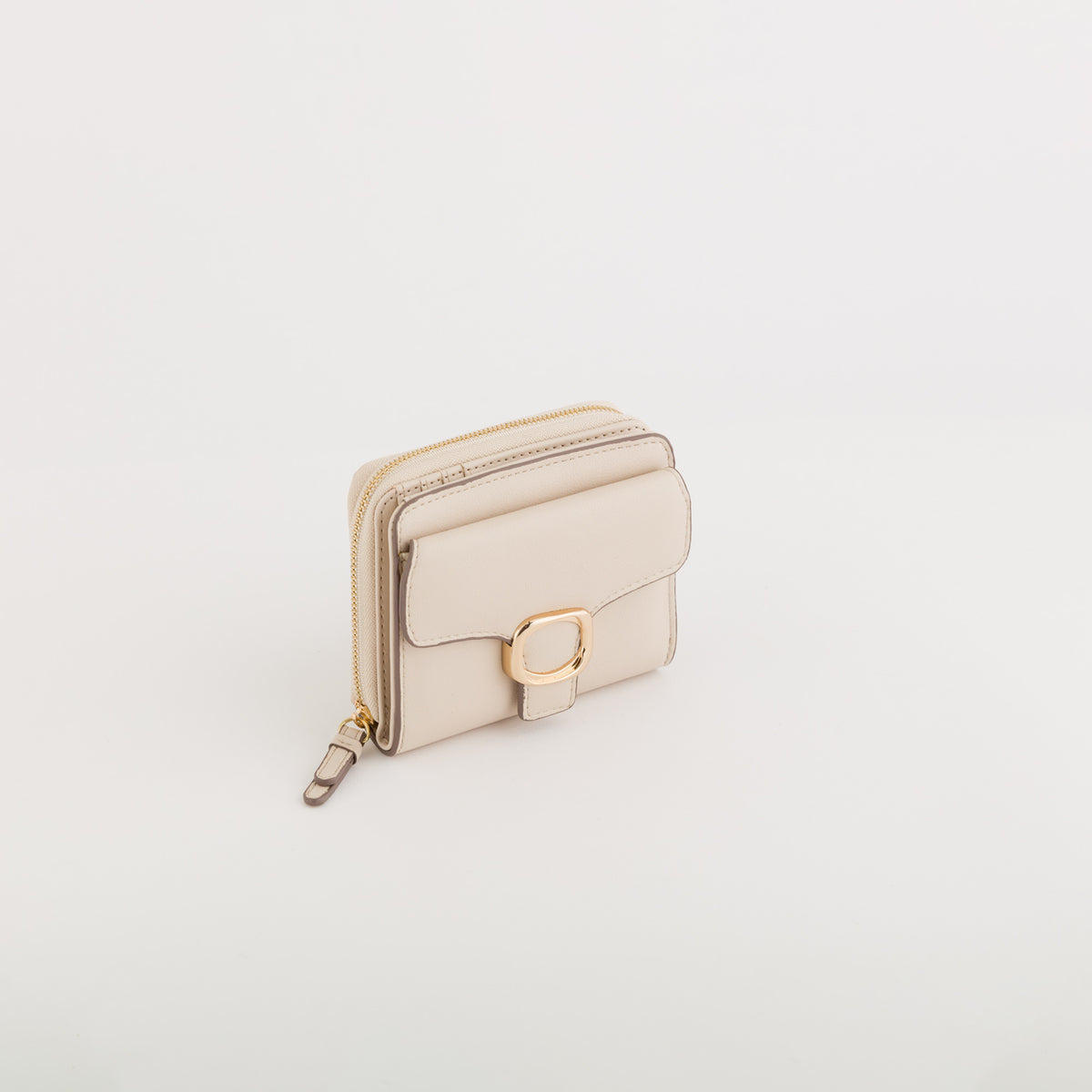 Women's Small Wallet - Michela wallet v5 Cream