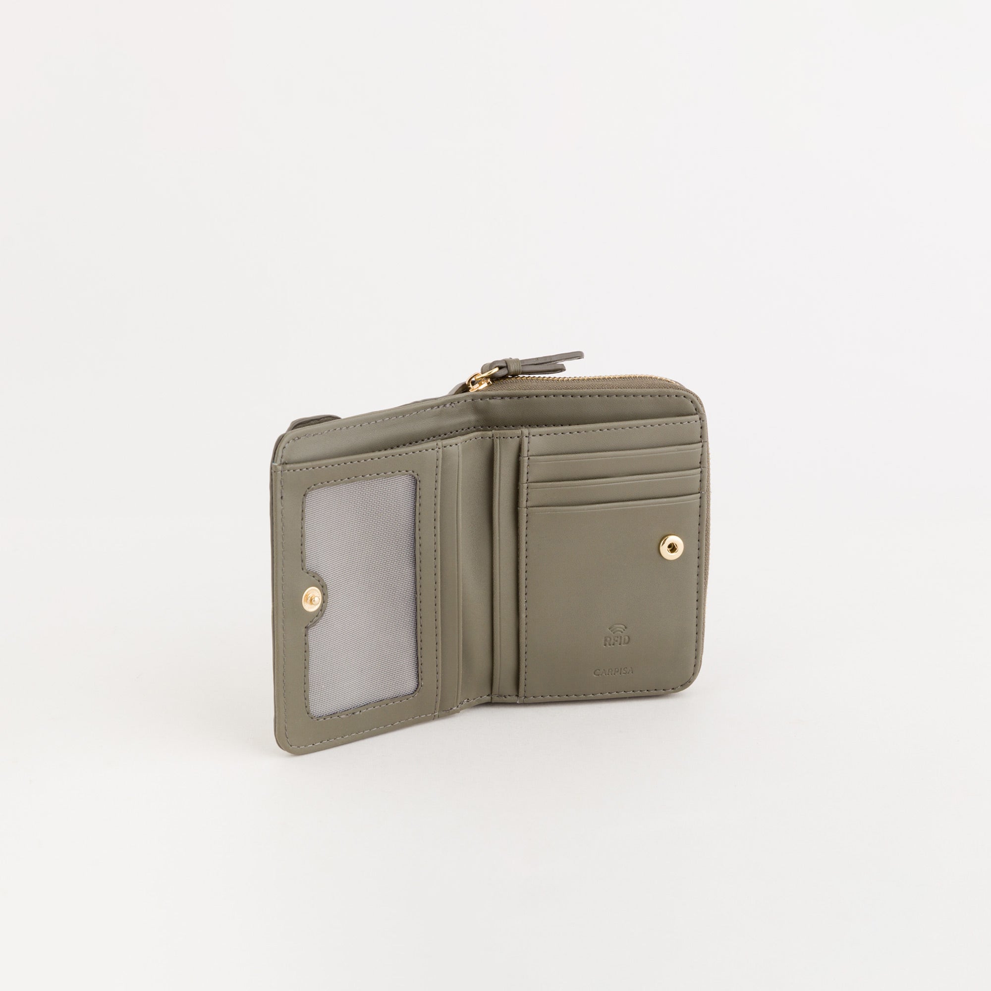 Kleine Geldbörse für Damen - Michela Wallet v5 Olive