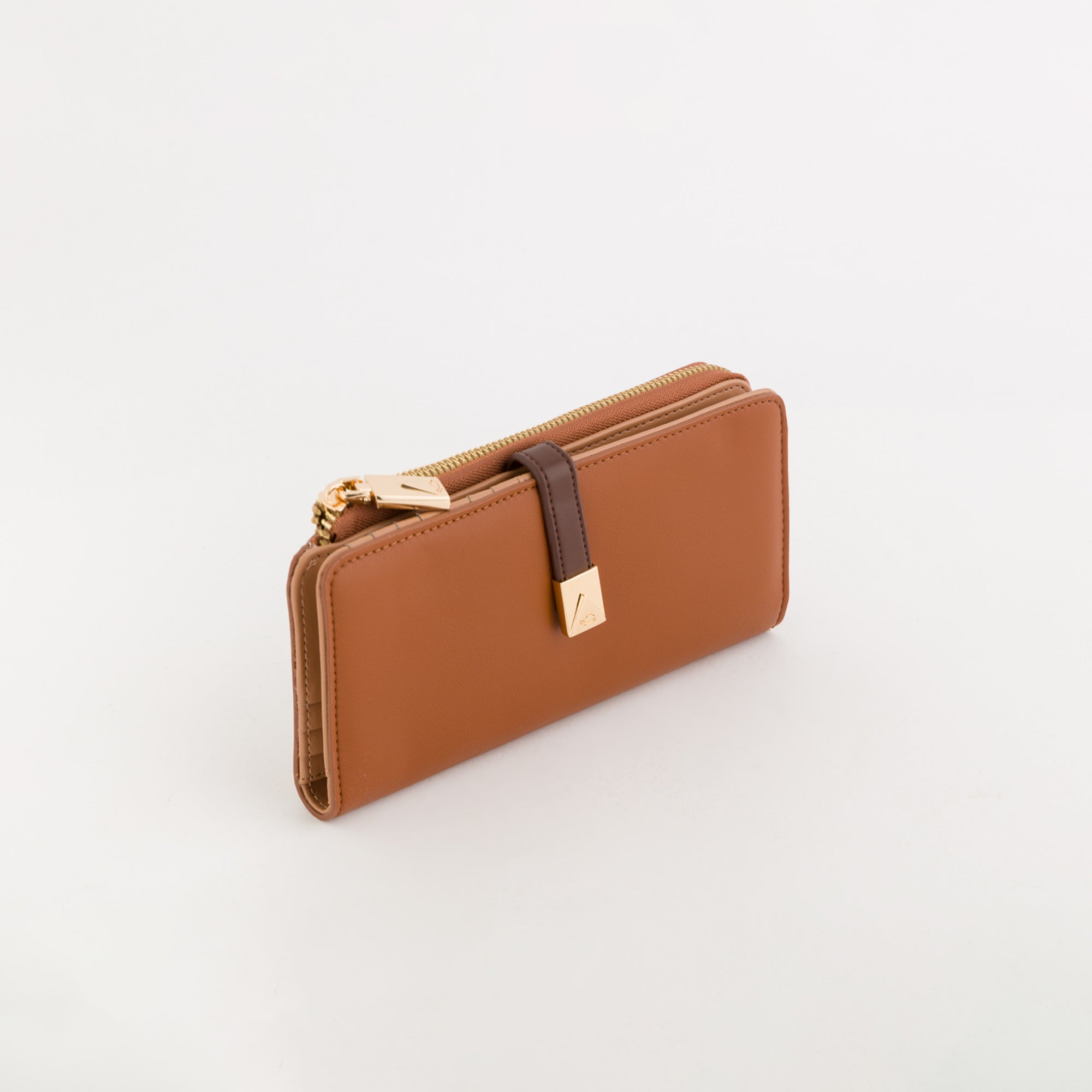 Große Geldbörse für Damen - Eleonora Wallet Leder/Mehrfarbig