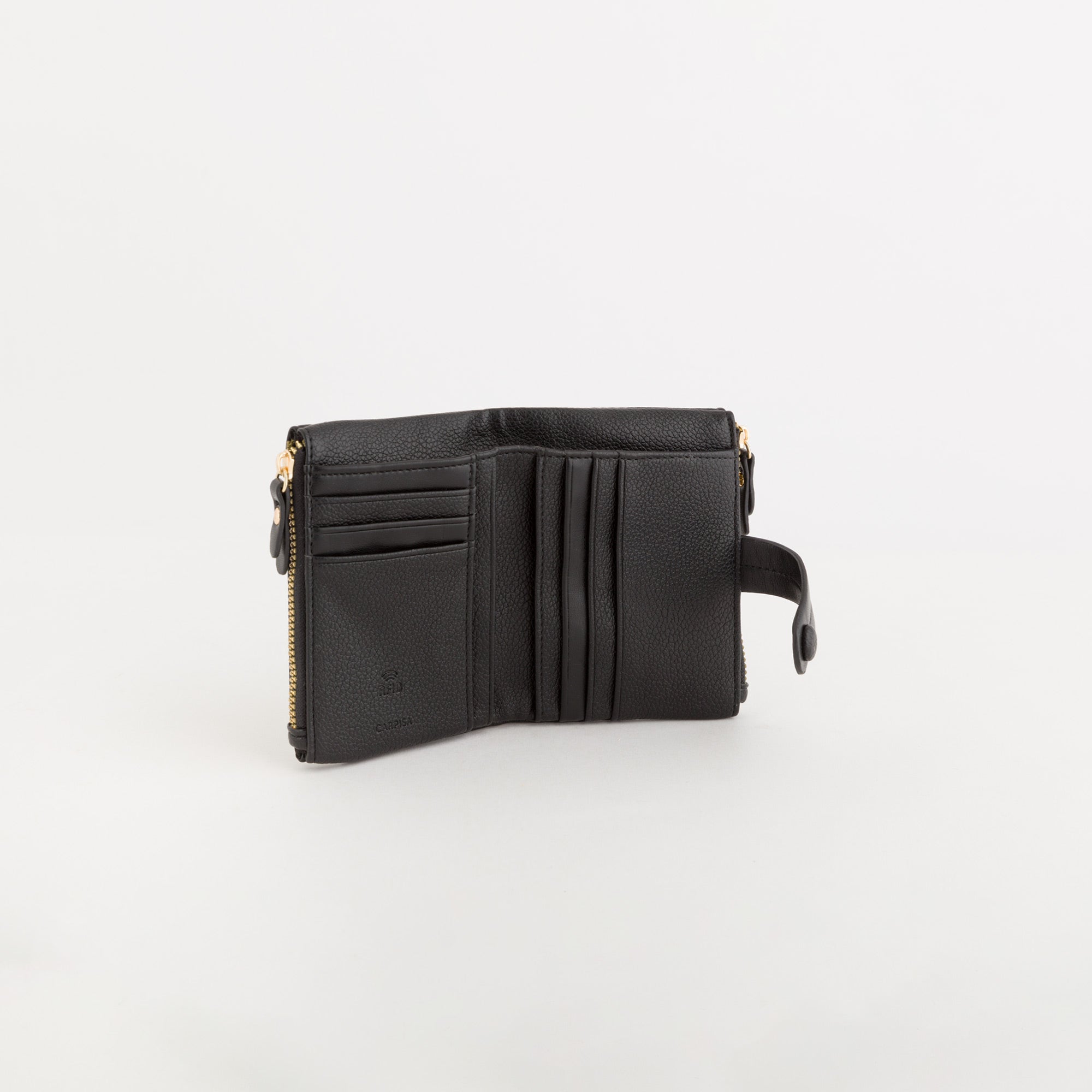 Portafoglio Medio Donna - Kitty wallet v1 Nero