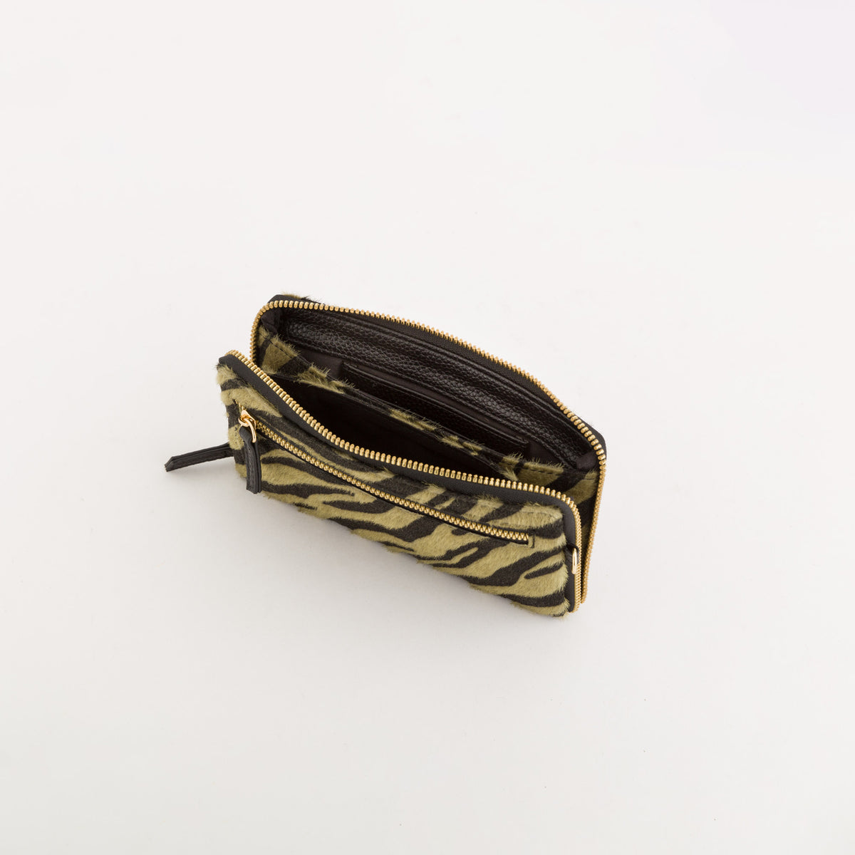 Portafoglio Grande Donna - Emily wallet v4 Nero/Oliva