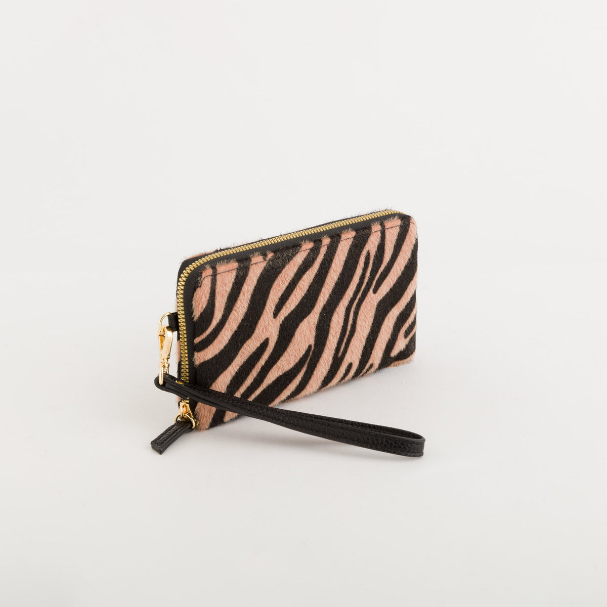 Large Women's Wallet - Emily wallet v4 Black/Camel