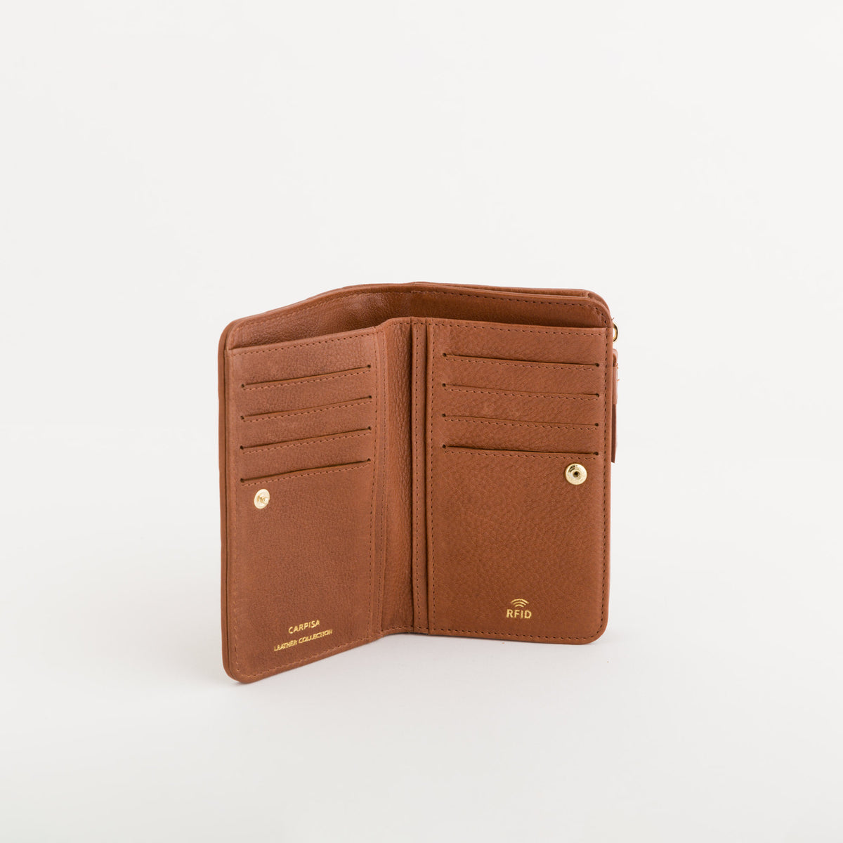 Portafoglio Medio Donna - Nora v3 wallet Tabacco