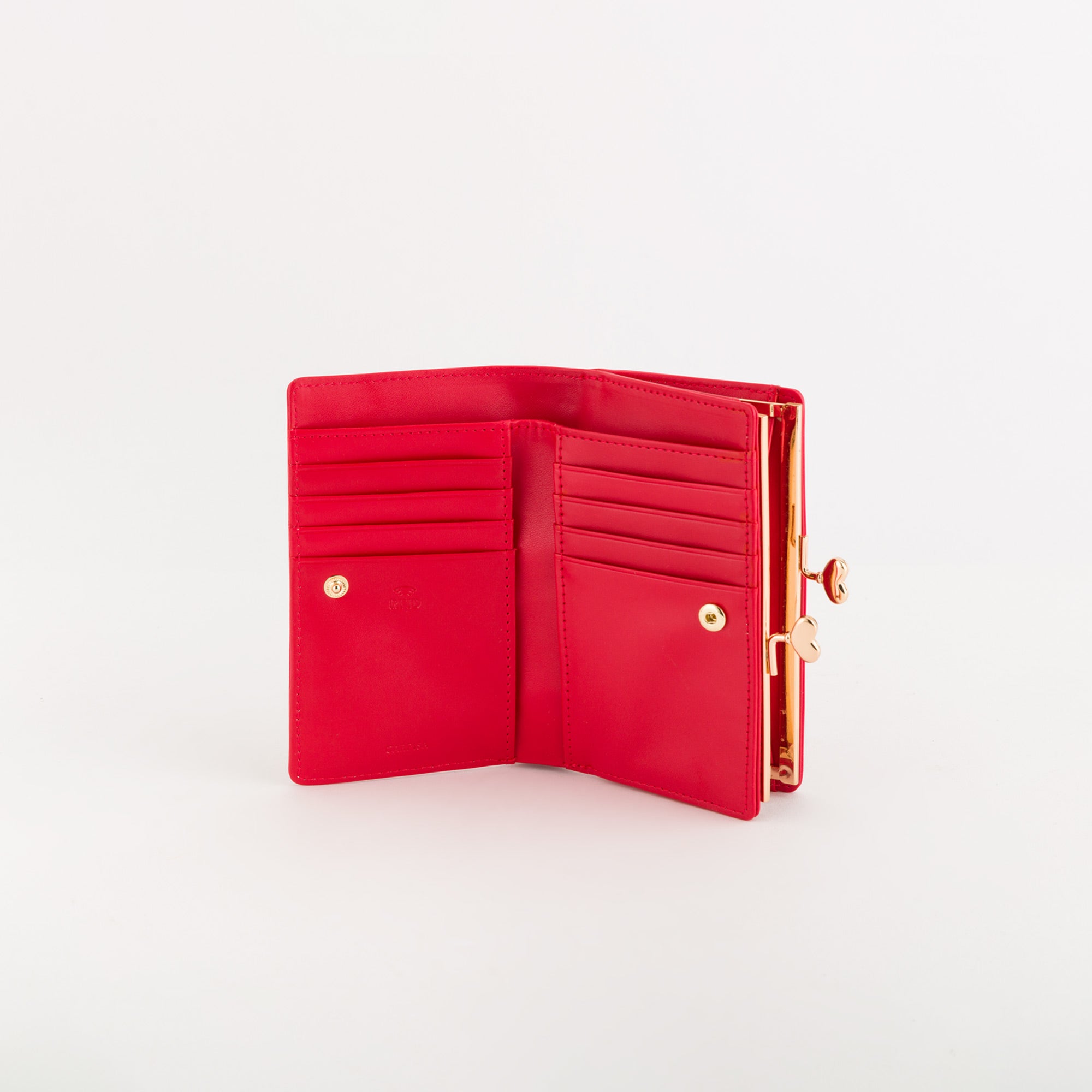 Women's Small Wallet - Melissa wallet v1 Lipstick Red