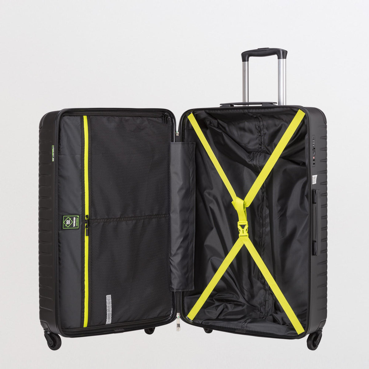 Trolley L - Rigido - Gotech green Nero