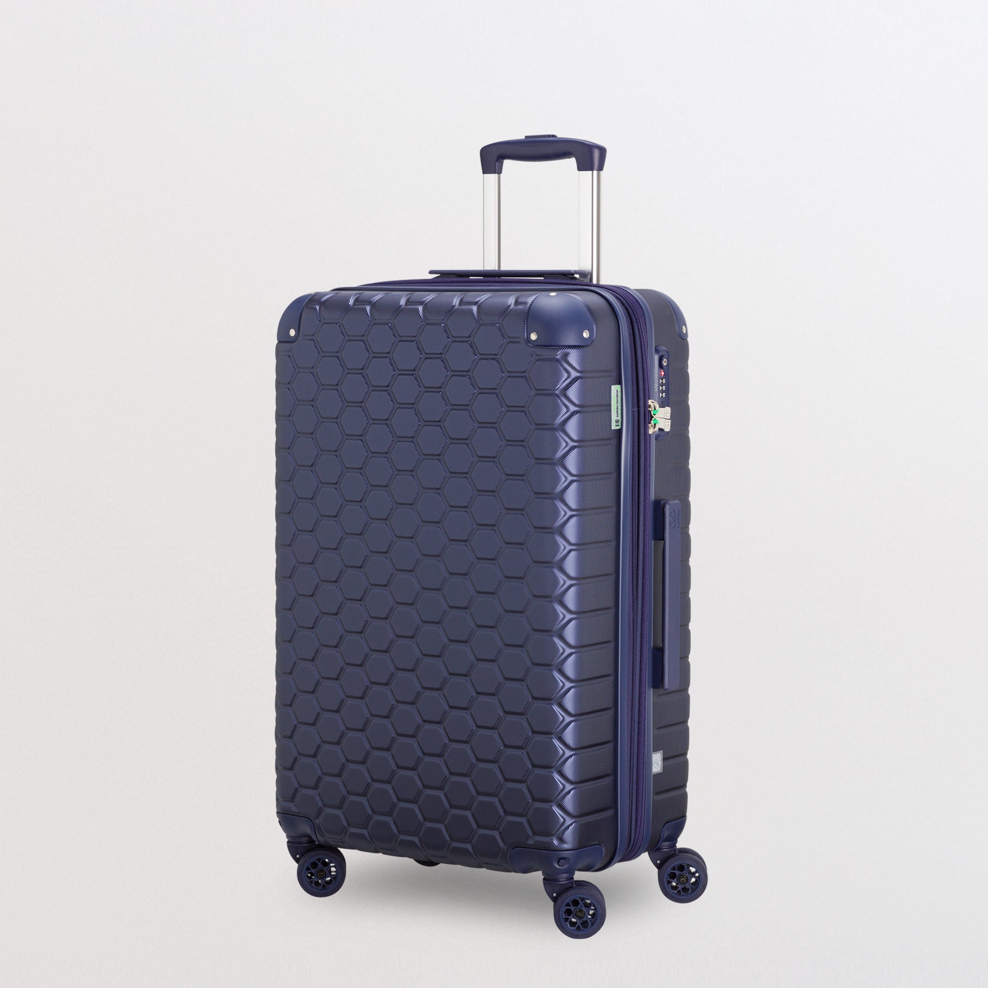 Trolley M - Rigido - Gotech green Blu Marino