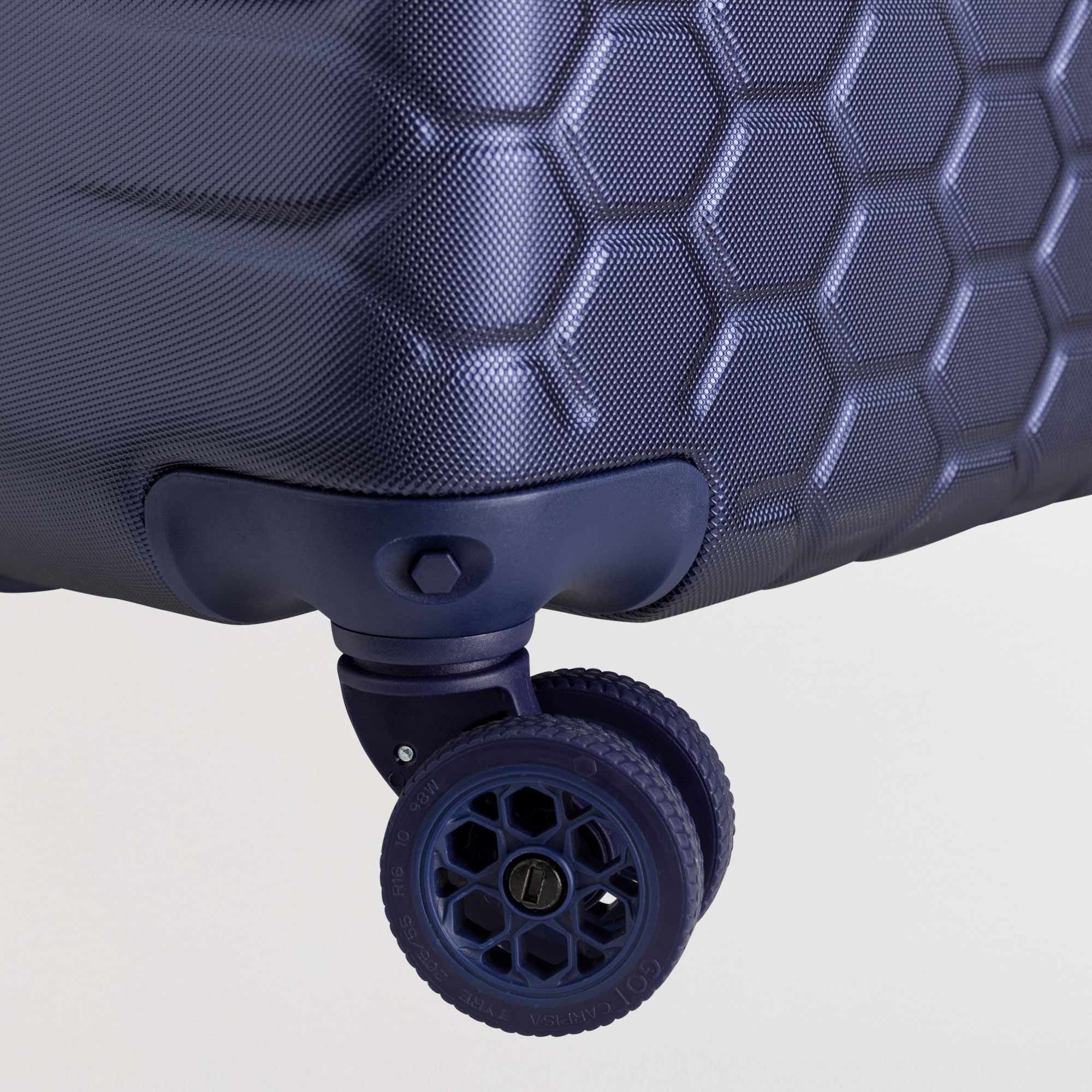 Trolley M - Rigido - Gotech green Blu Marino