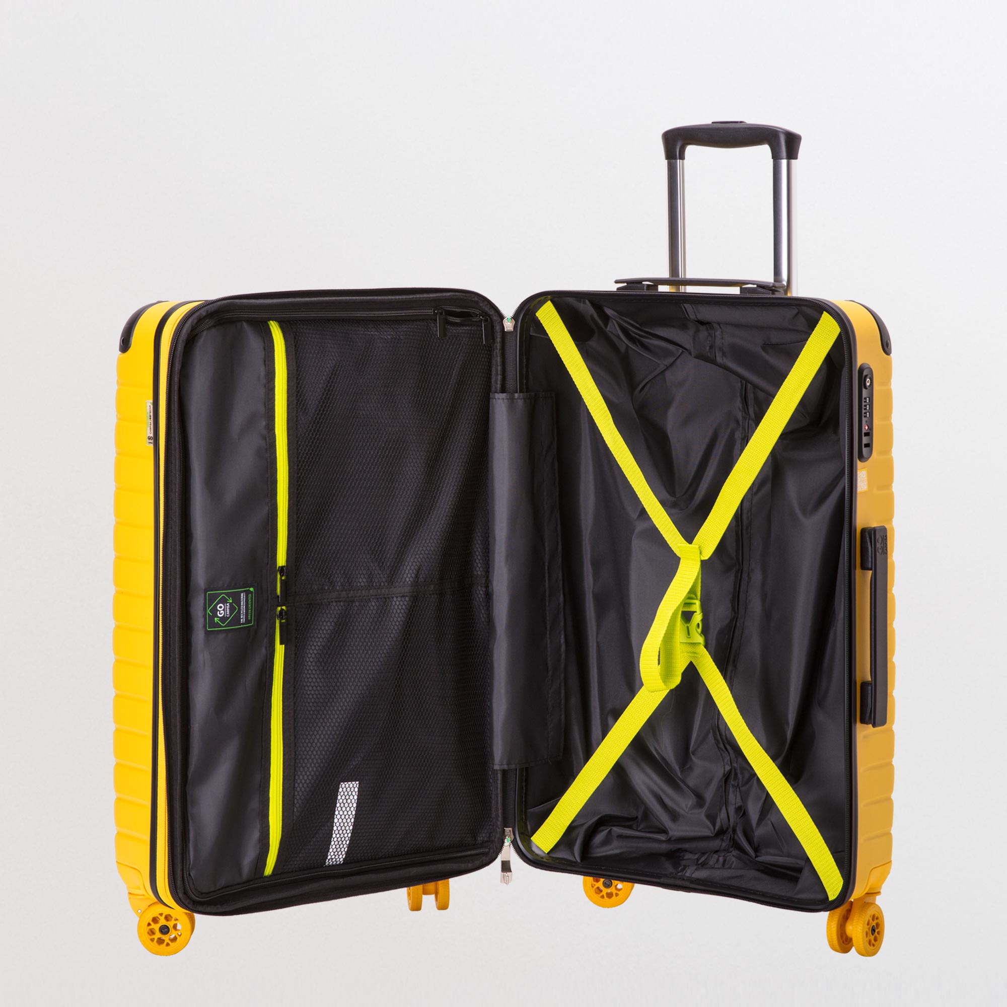 Trolley M - Rigido - Gotech green Giallo
