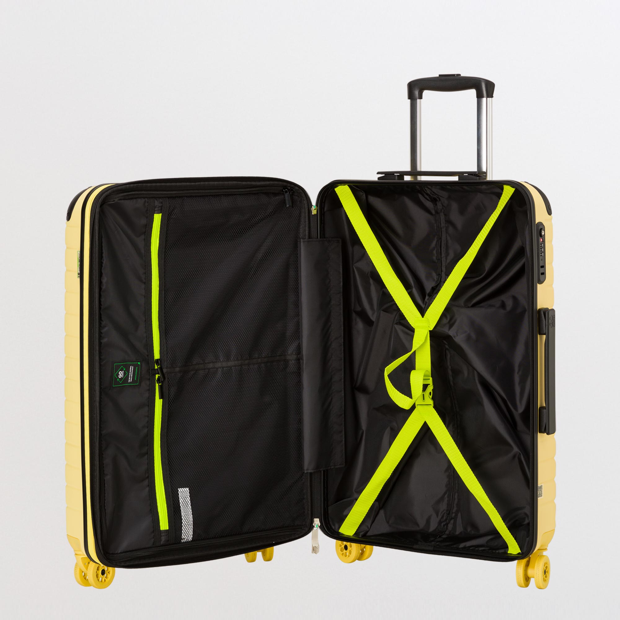 Trolley M - Rigido - Gotech green Giallo Chiaro