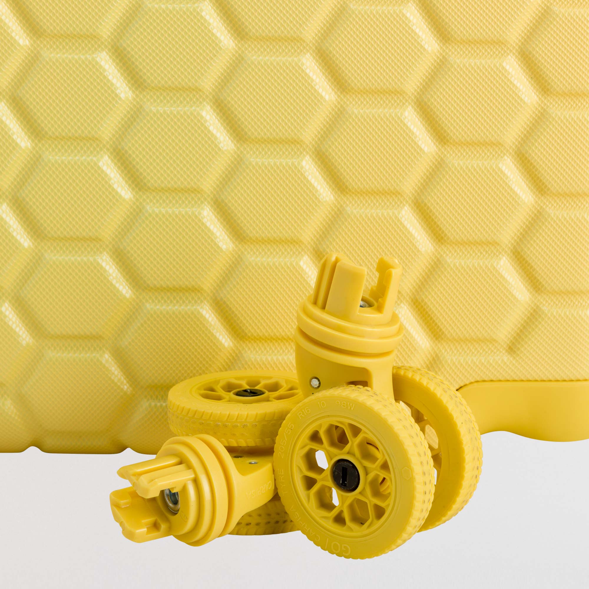 Trolley M - Rigido - Gotech green Giallo Chiaro