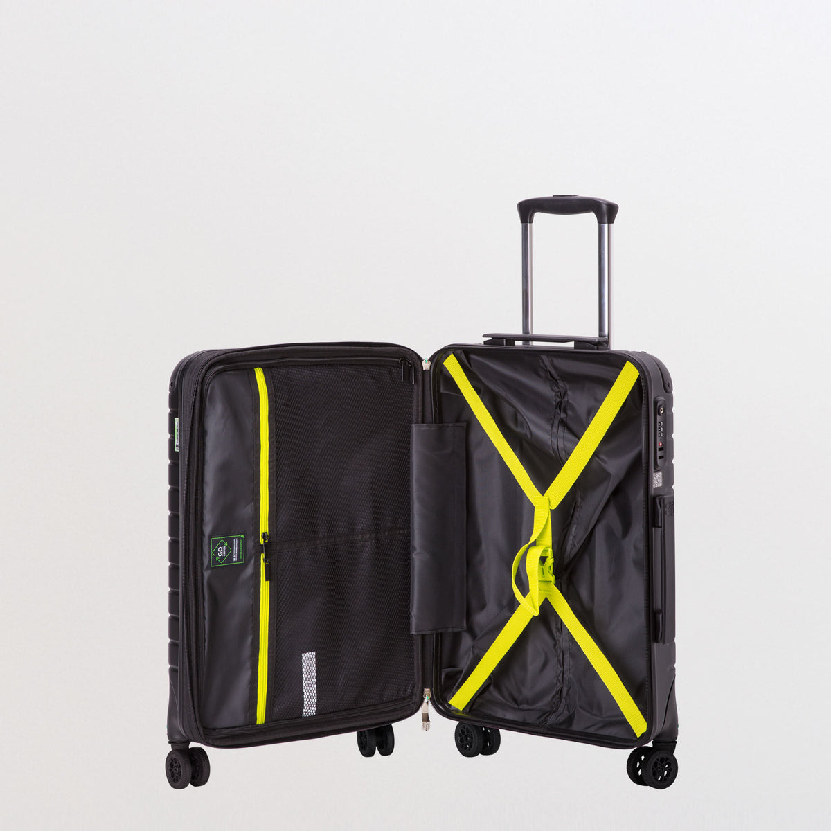 Trolley S - Rigido - Gotech green Nero