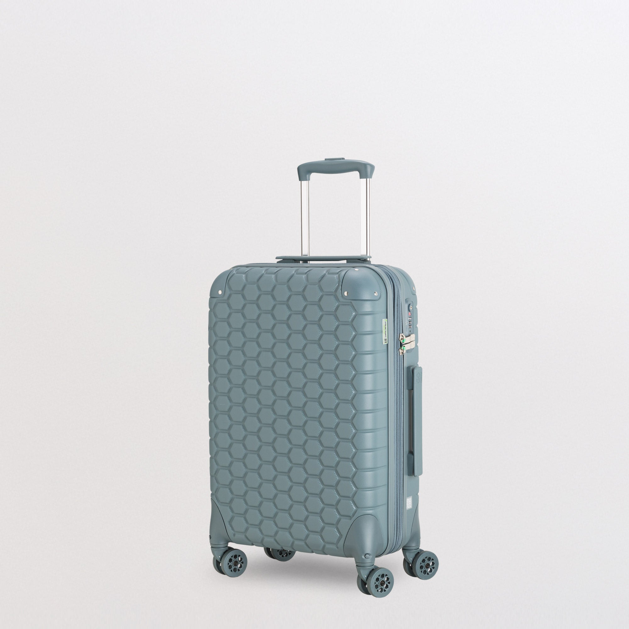 Trolley S - Rigido - Gotech green Grigio Blu