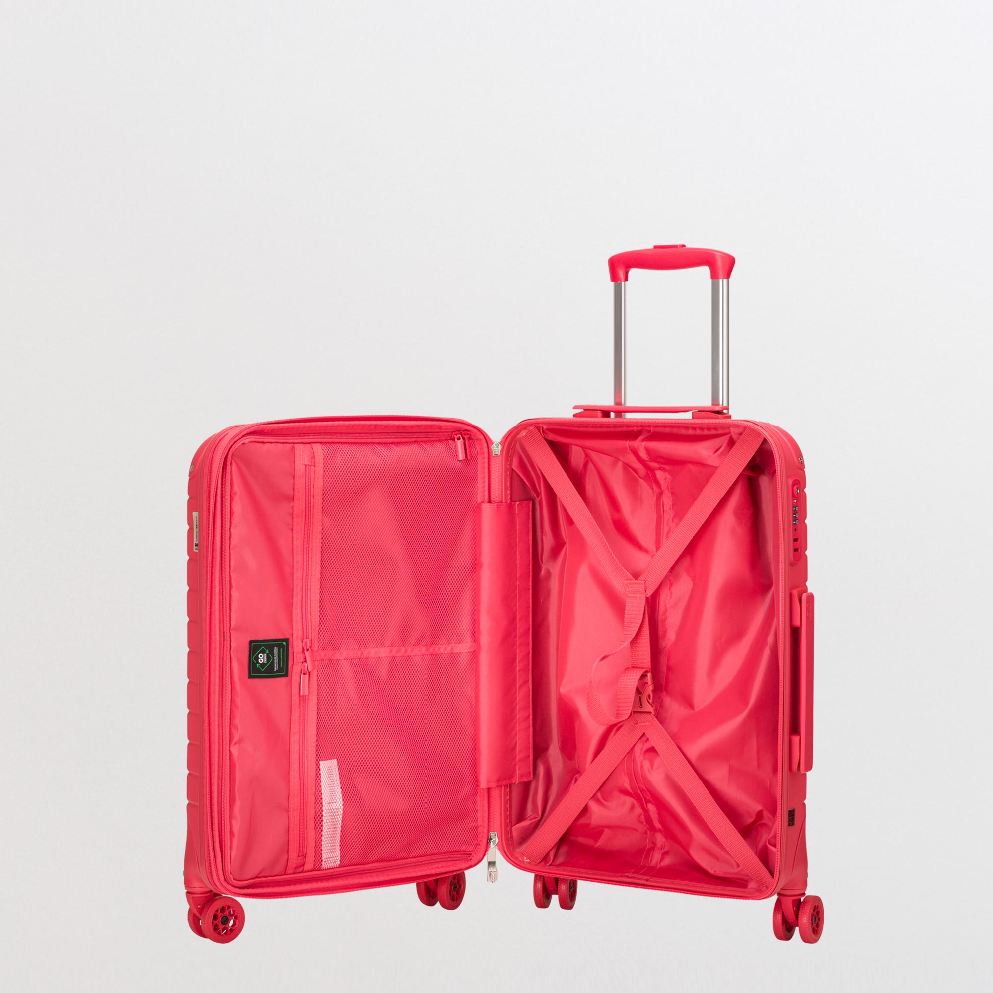 Trolley S - Starr - Gotech grün Kaiserliches Rot