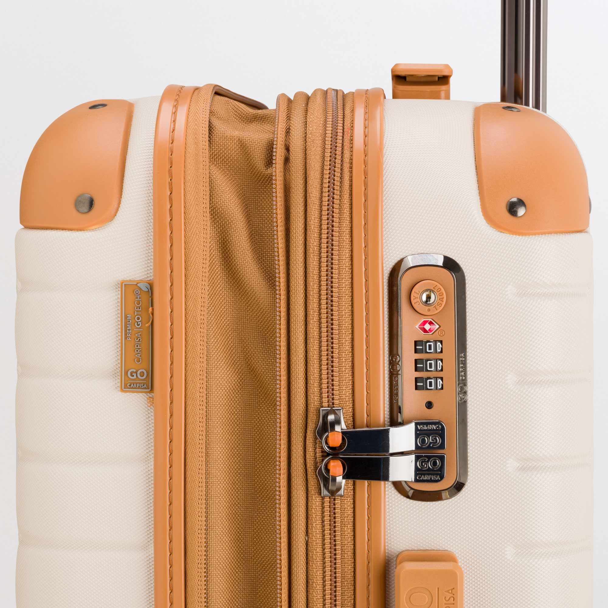 Trolley L - Rigido - Gotech premium Crema