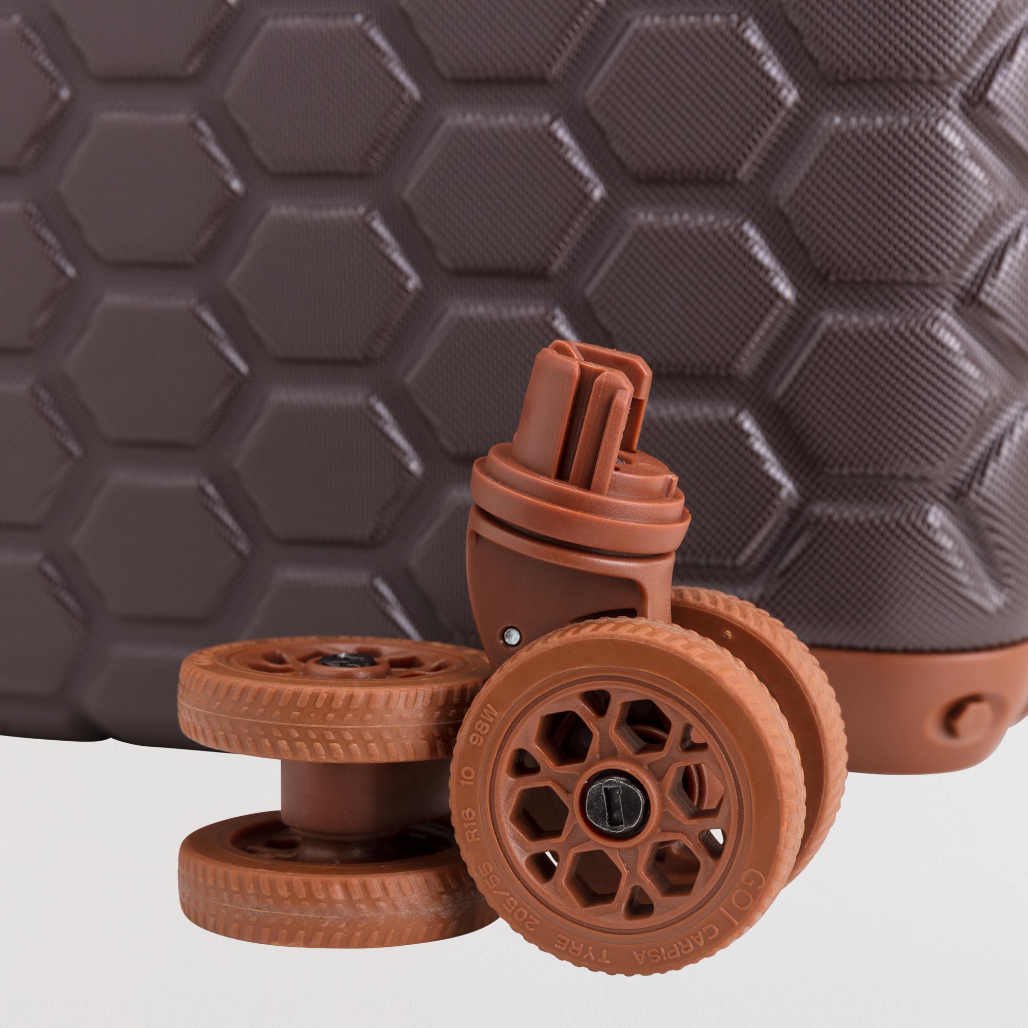 Trolley L - Rigido - Gotech premium Cioccolato