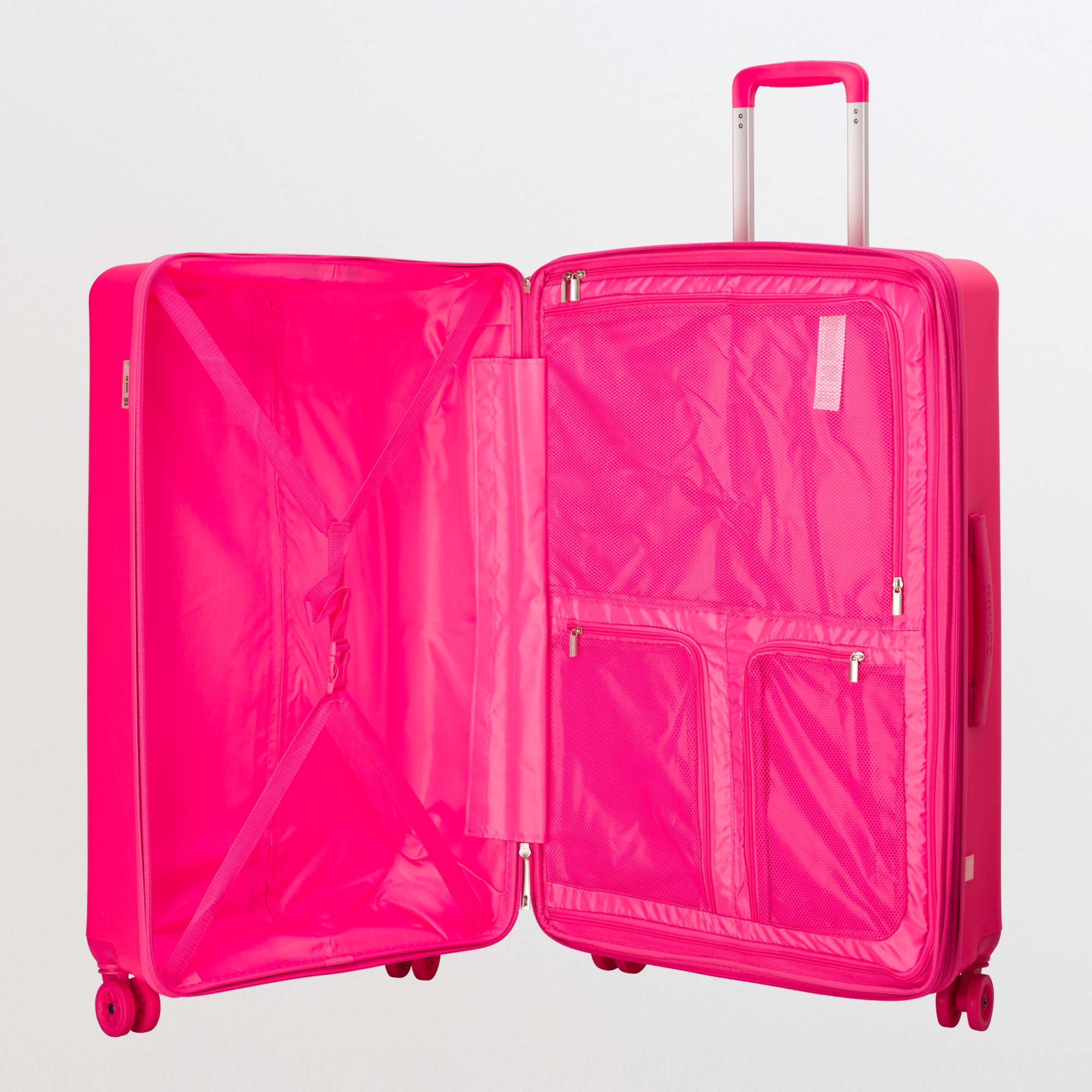 Trolley L - Rigido - Wing go Rosa luminoso