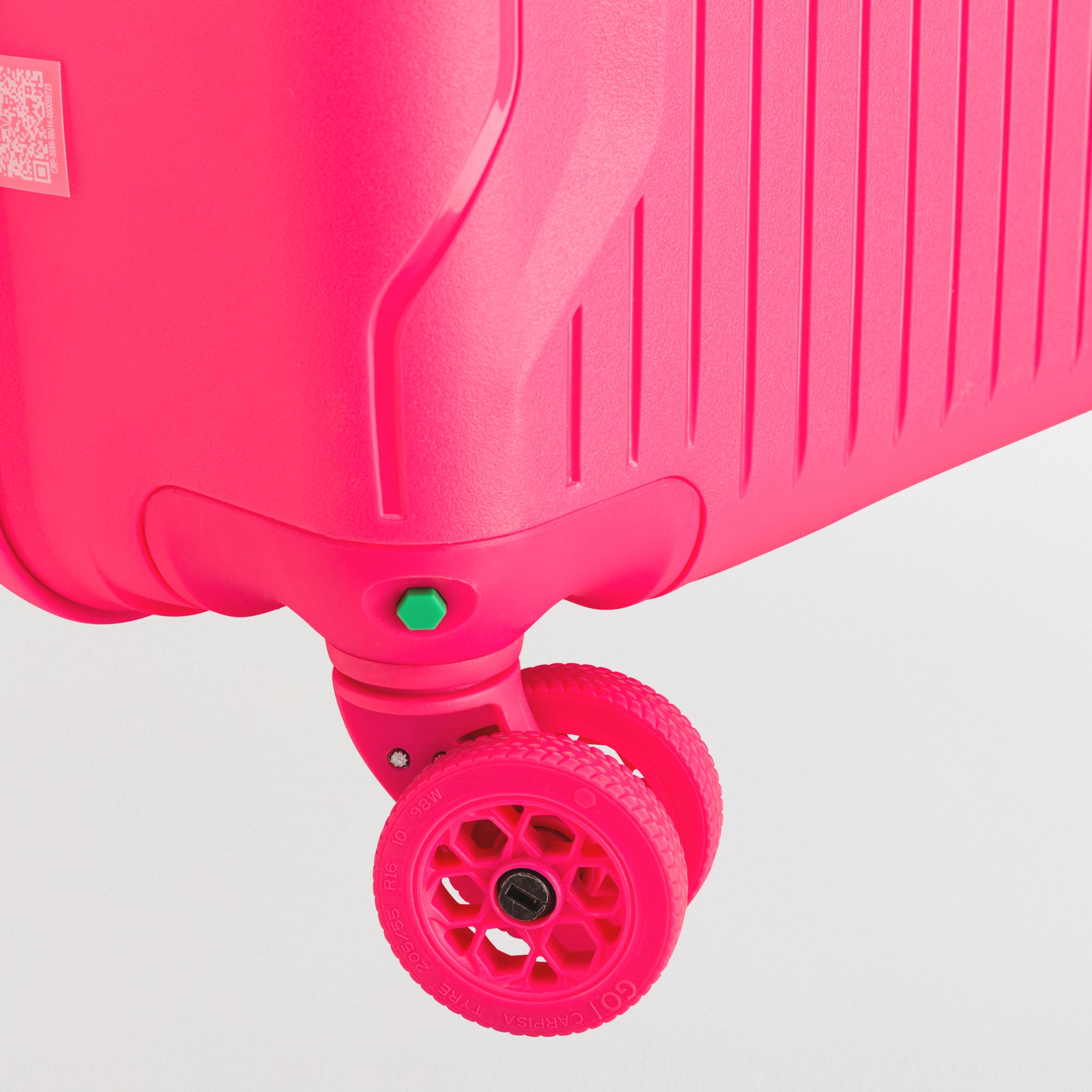 Trolley M - Rigido - Wing go Rosa luminoso