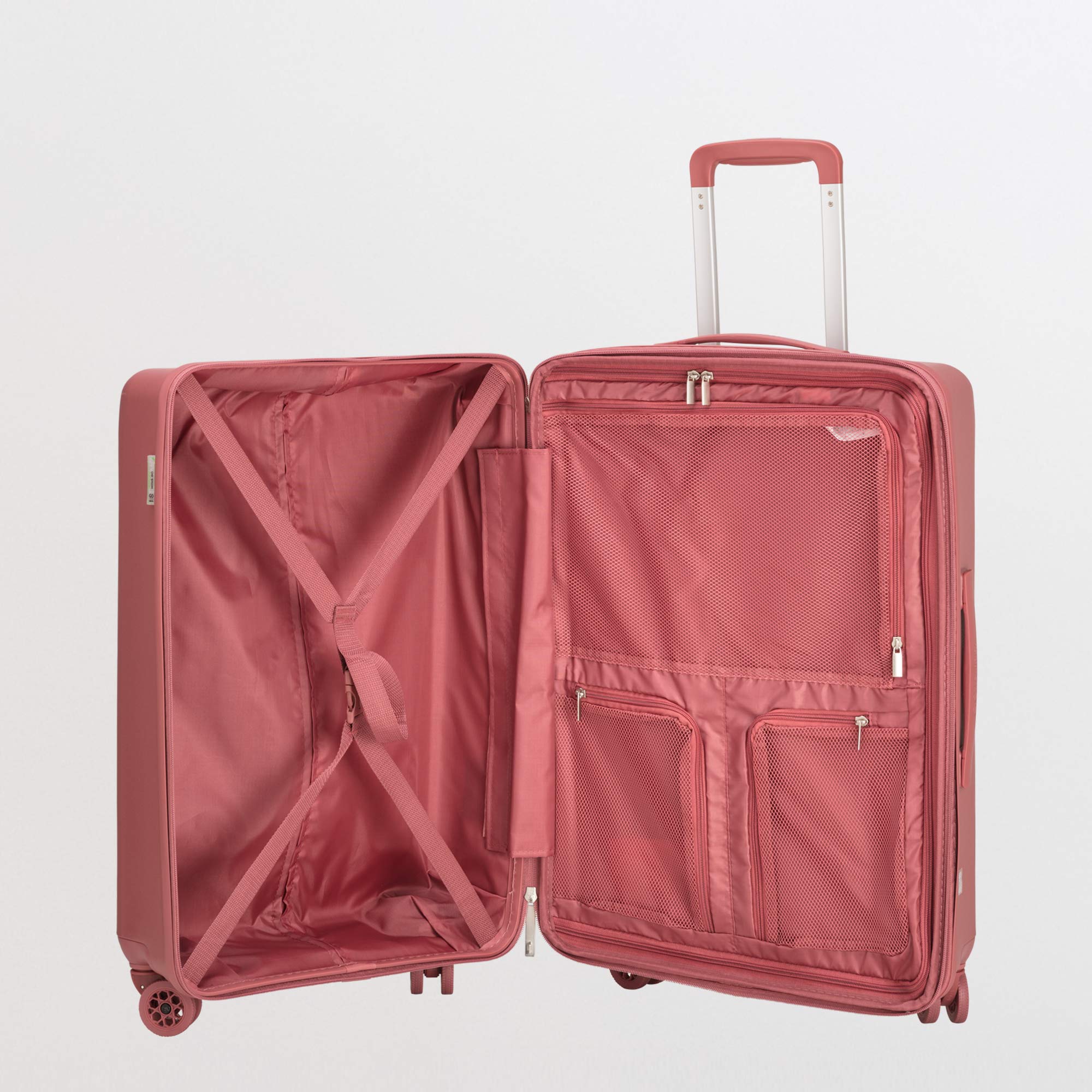 Trolley M - Rigido - Wing go Rosa Pesca