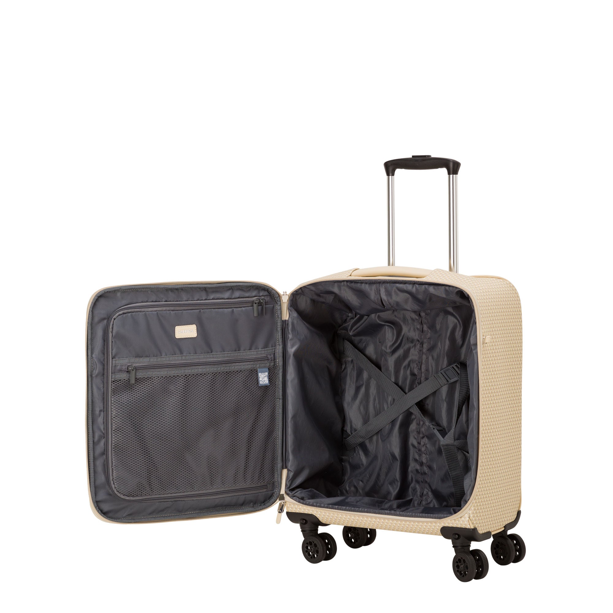 Trolley S - Semirigido - Lucky luggage Sabbia/Multicolore