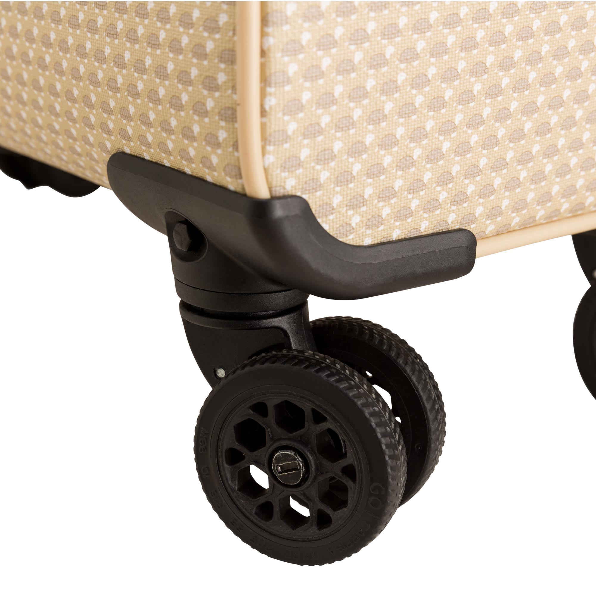 Trolley S - Semirigido - Lucky luggage Sabbia/Multicolore