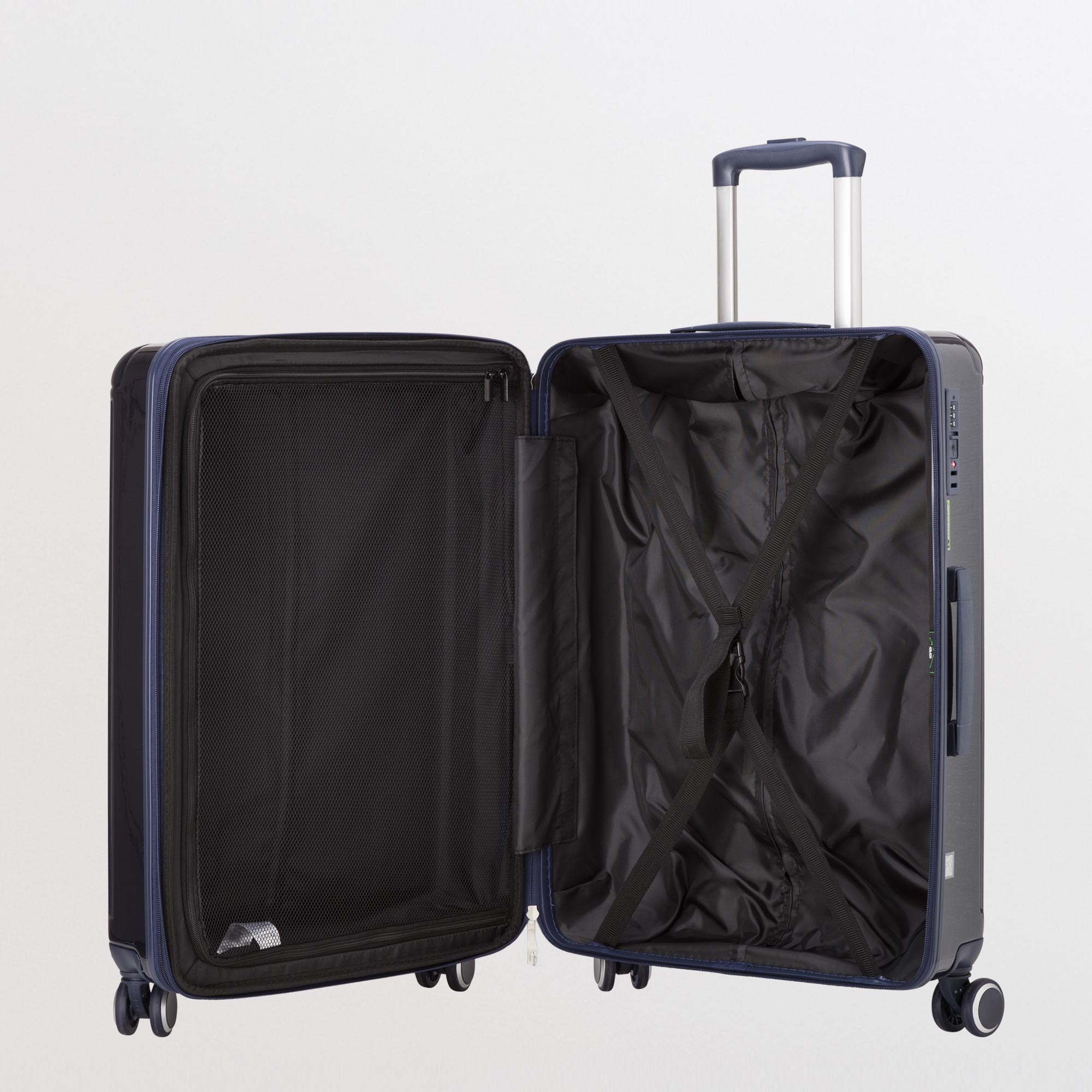 Trolley M - Rigido - Bumper go Blu Marino