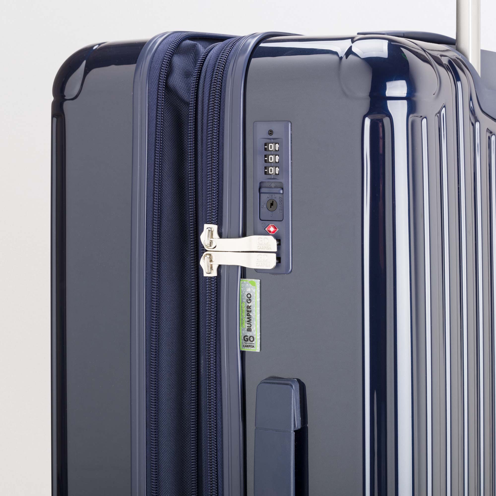 Trolley M - Rigido - Bumper go Blu Marino