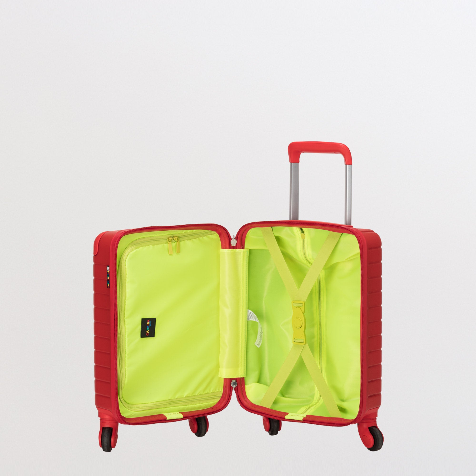 Trolley XS - Rigido - Baby turtle Rosso Caramella