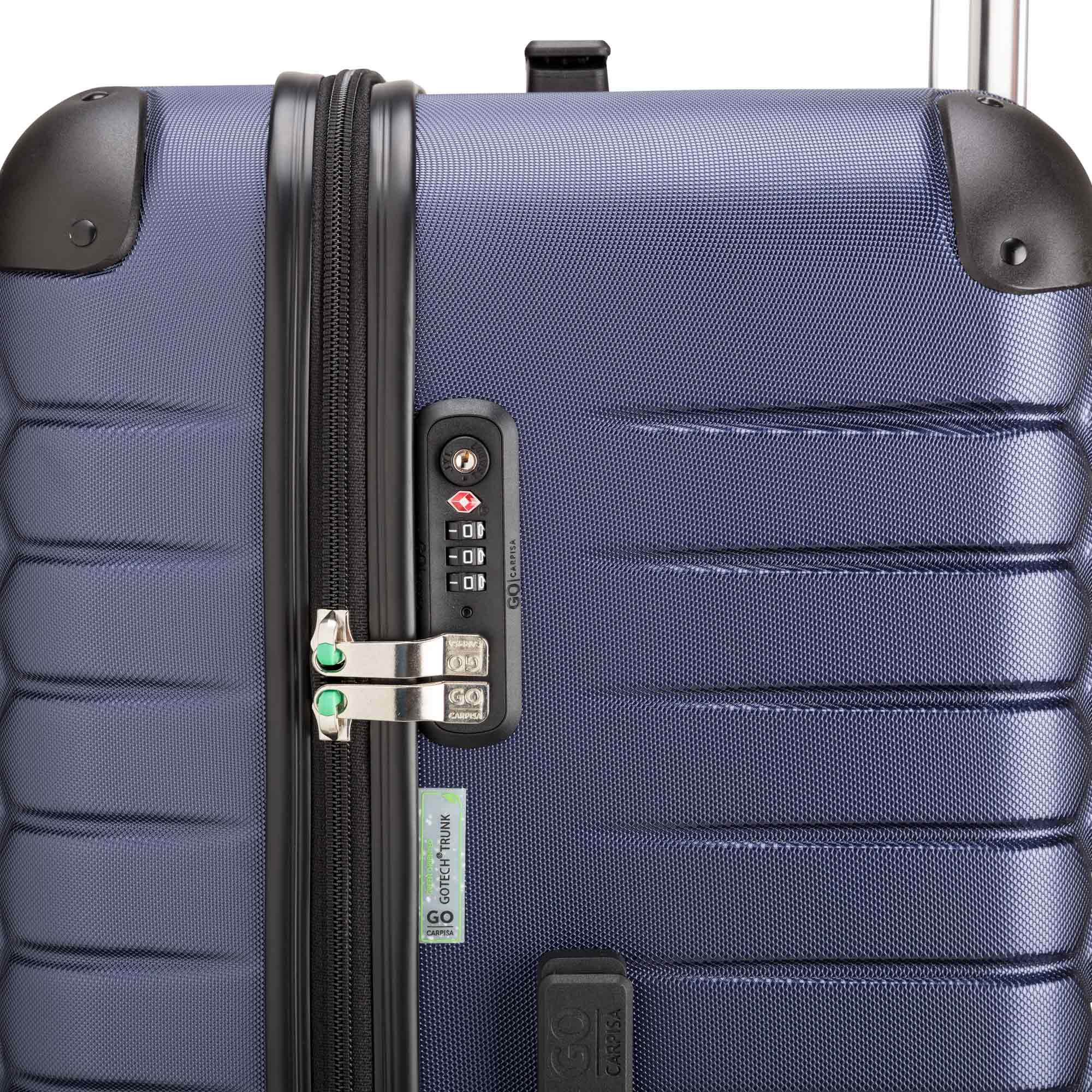 Trolley L - Starr - Gotech Kofferraum Marineblau