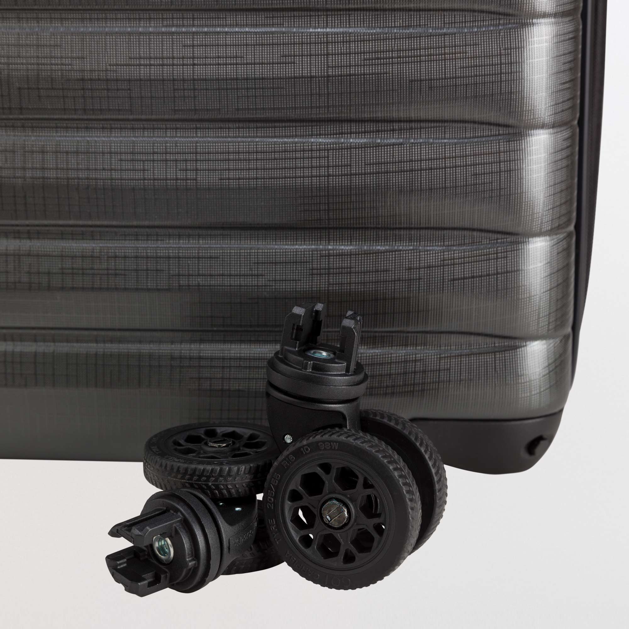 Trolley M - Rigid - Twice go Gunmetal