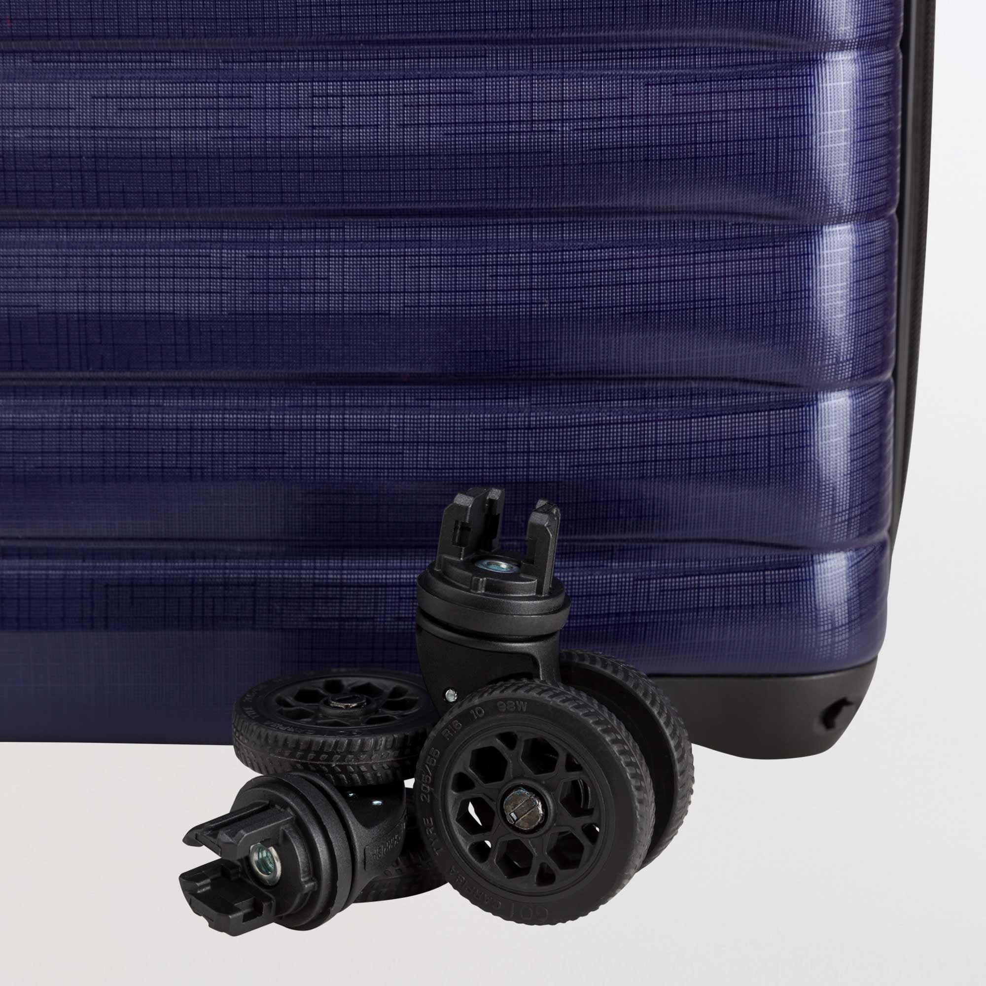 Trolley M - Rigid - Twice go Navy blue