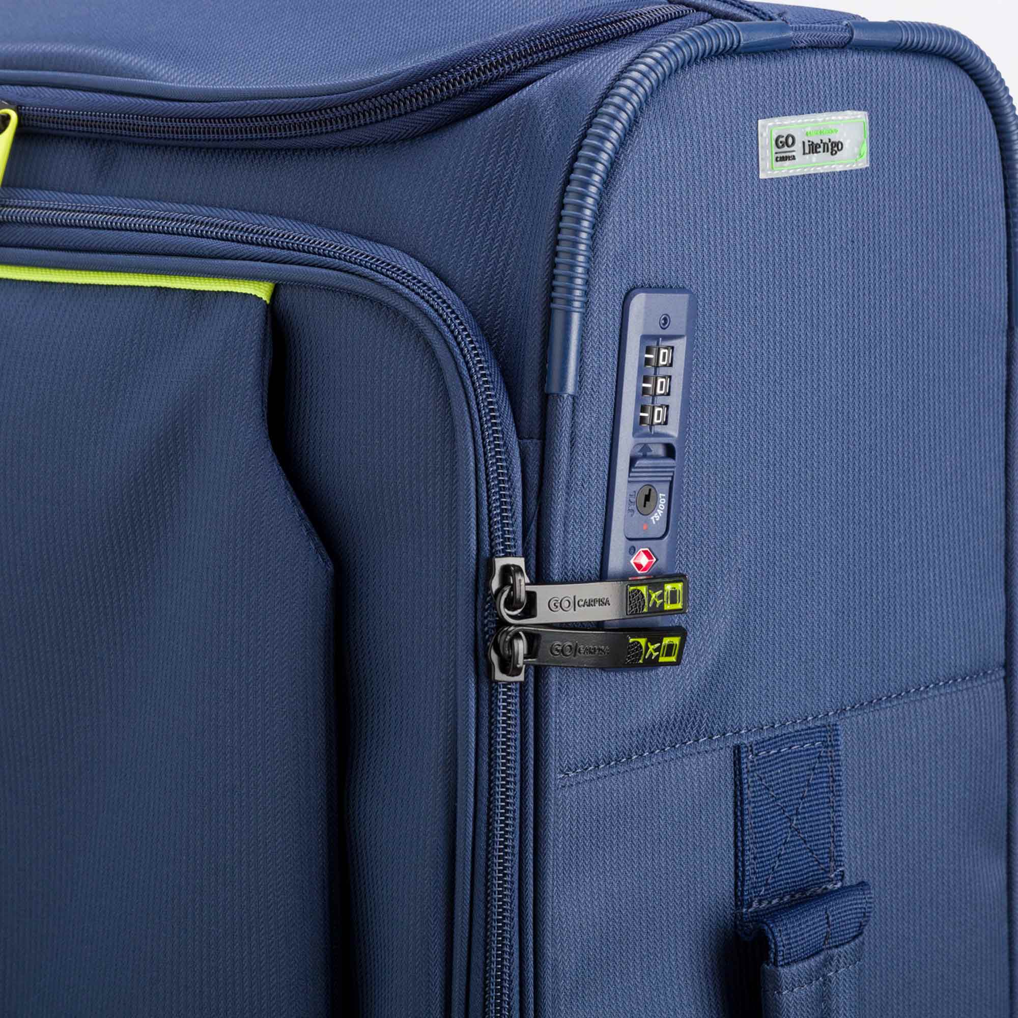 Trolley M - Semirigido - Lite'n'go Blu Marino