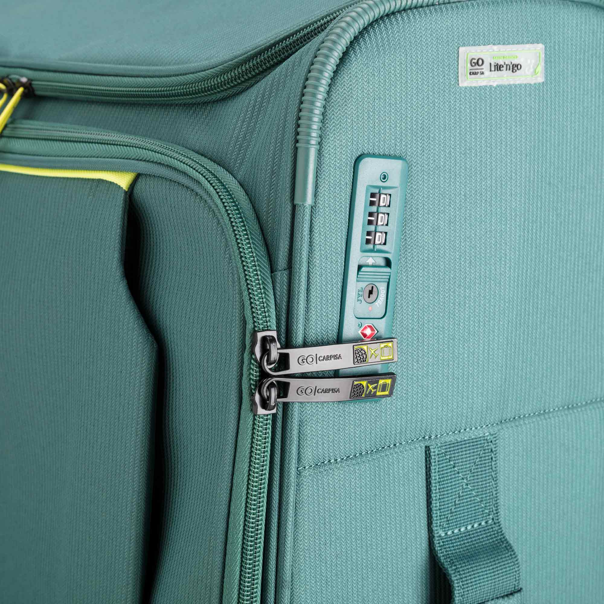 Trolley M - Semi-rigid - Lite'n'go Peacock green