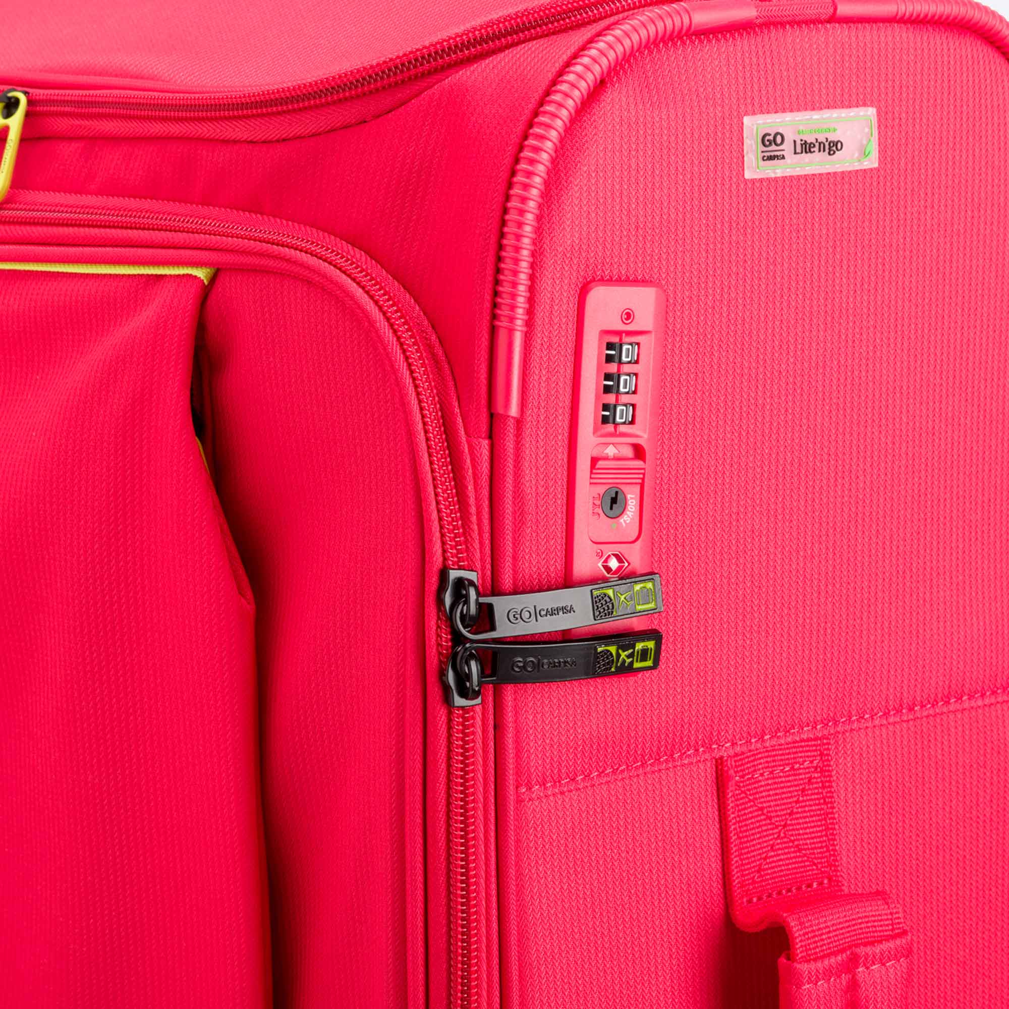 Trolley M - Semi-rigid - Lite'n'GO Imperial Red