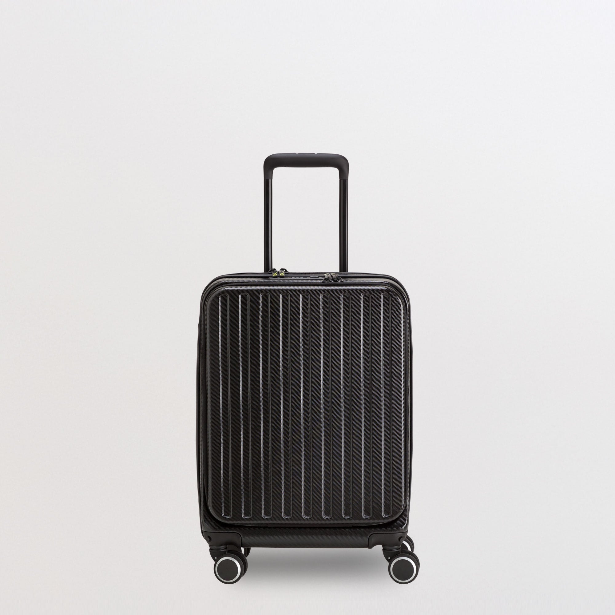 Trolley S - Rigido - Carbonlux go luggage Nero