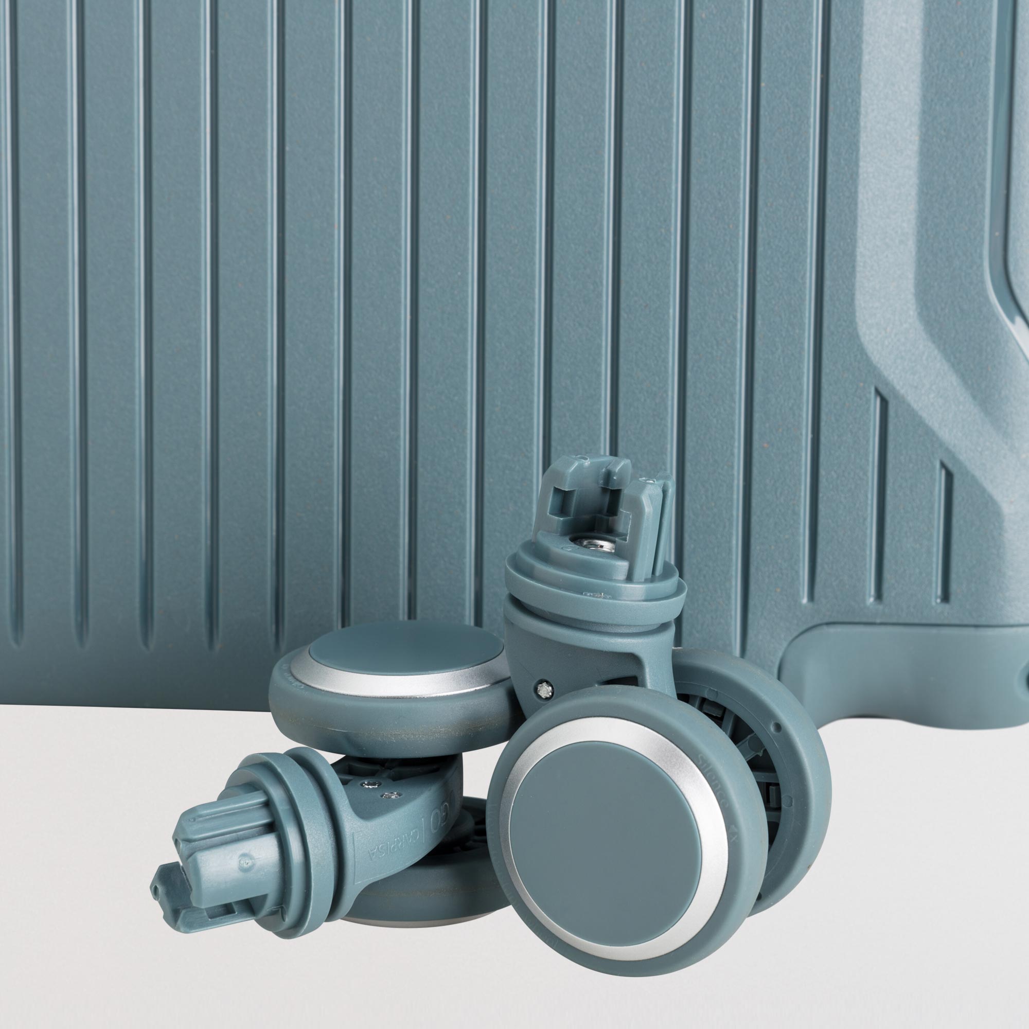 Trolley L - Rigido - Flexitech Grigio Blu