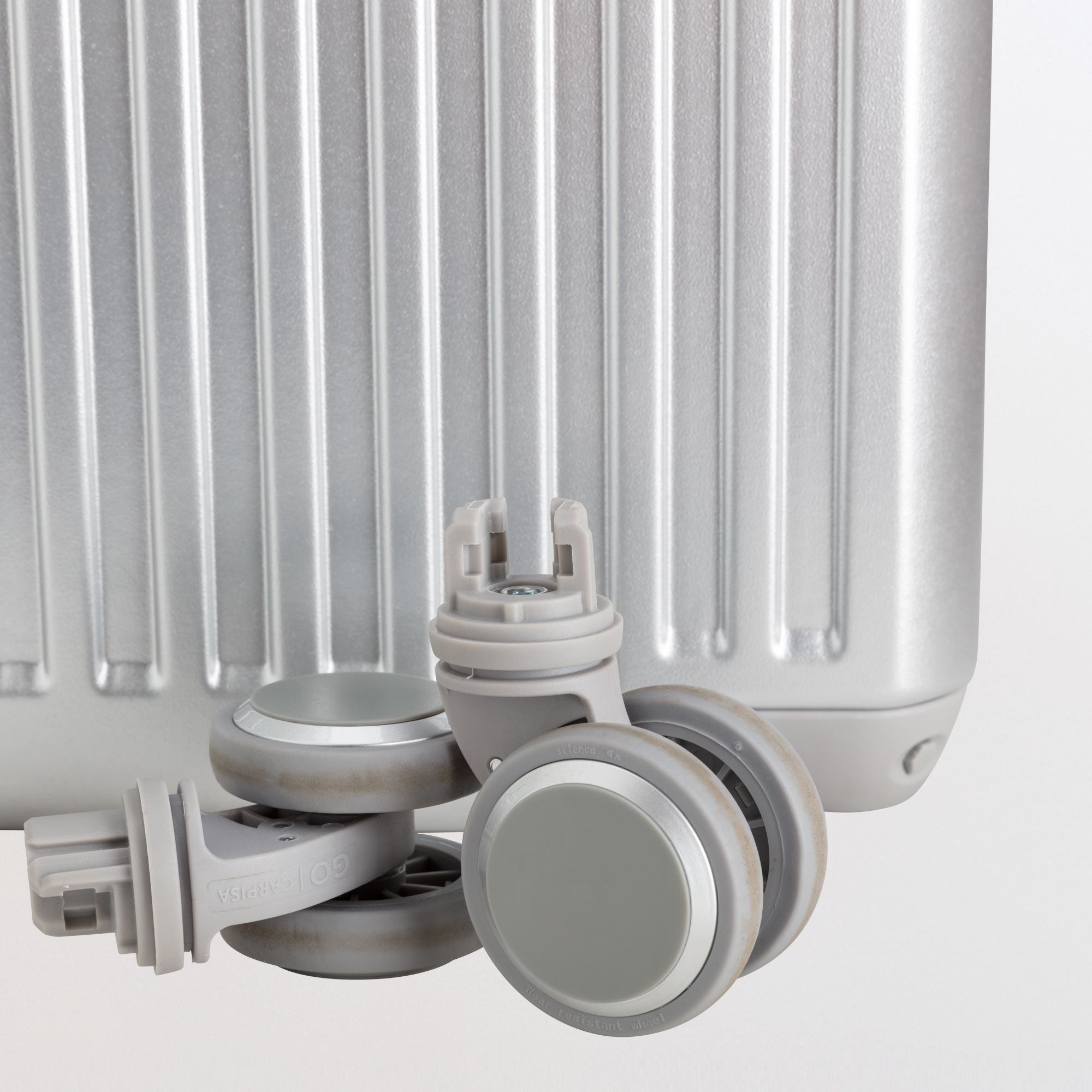 Trolley M - Rigido - Tinny go Argento