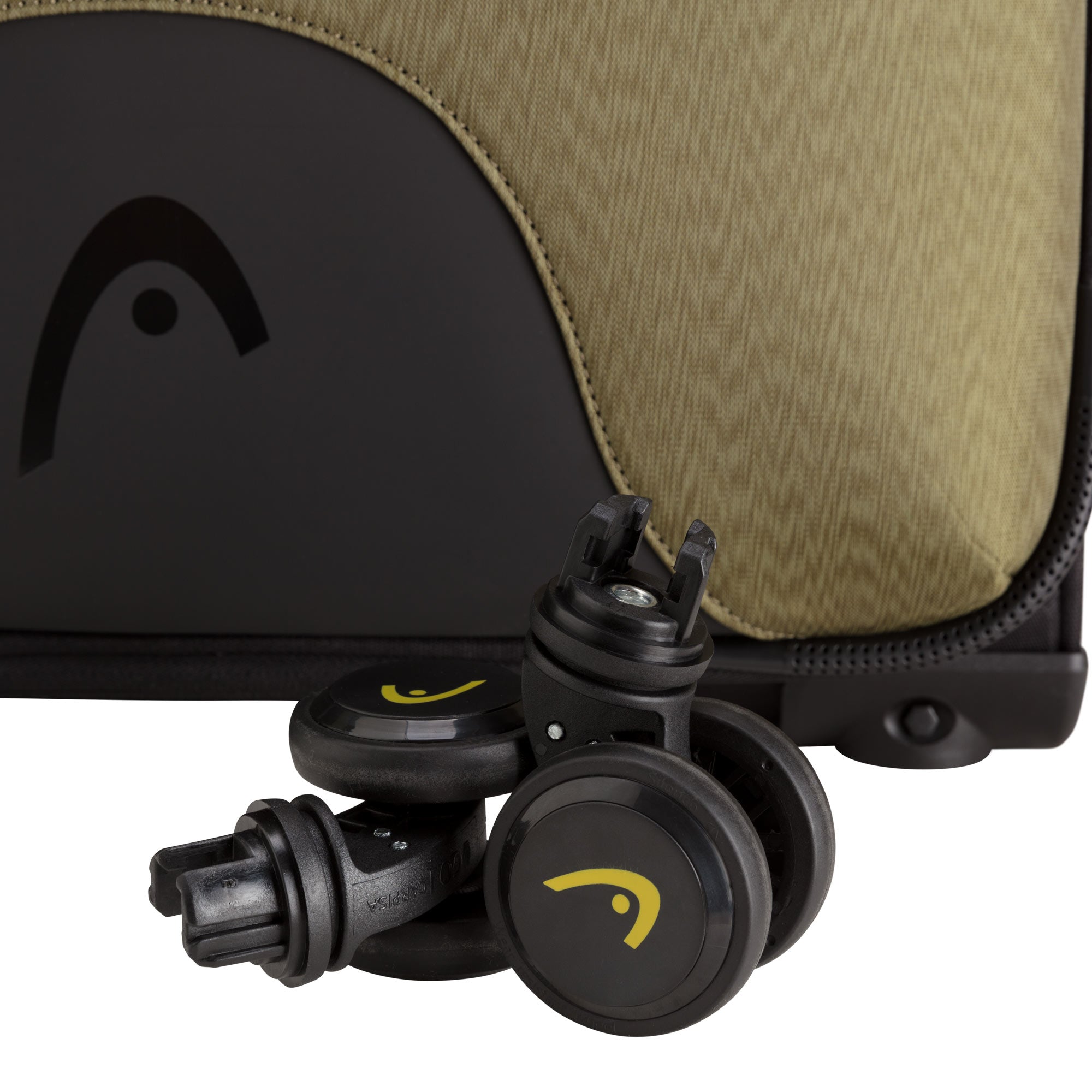 Trolley M - Semirigido - Head-just go luggage Verde Militare