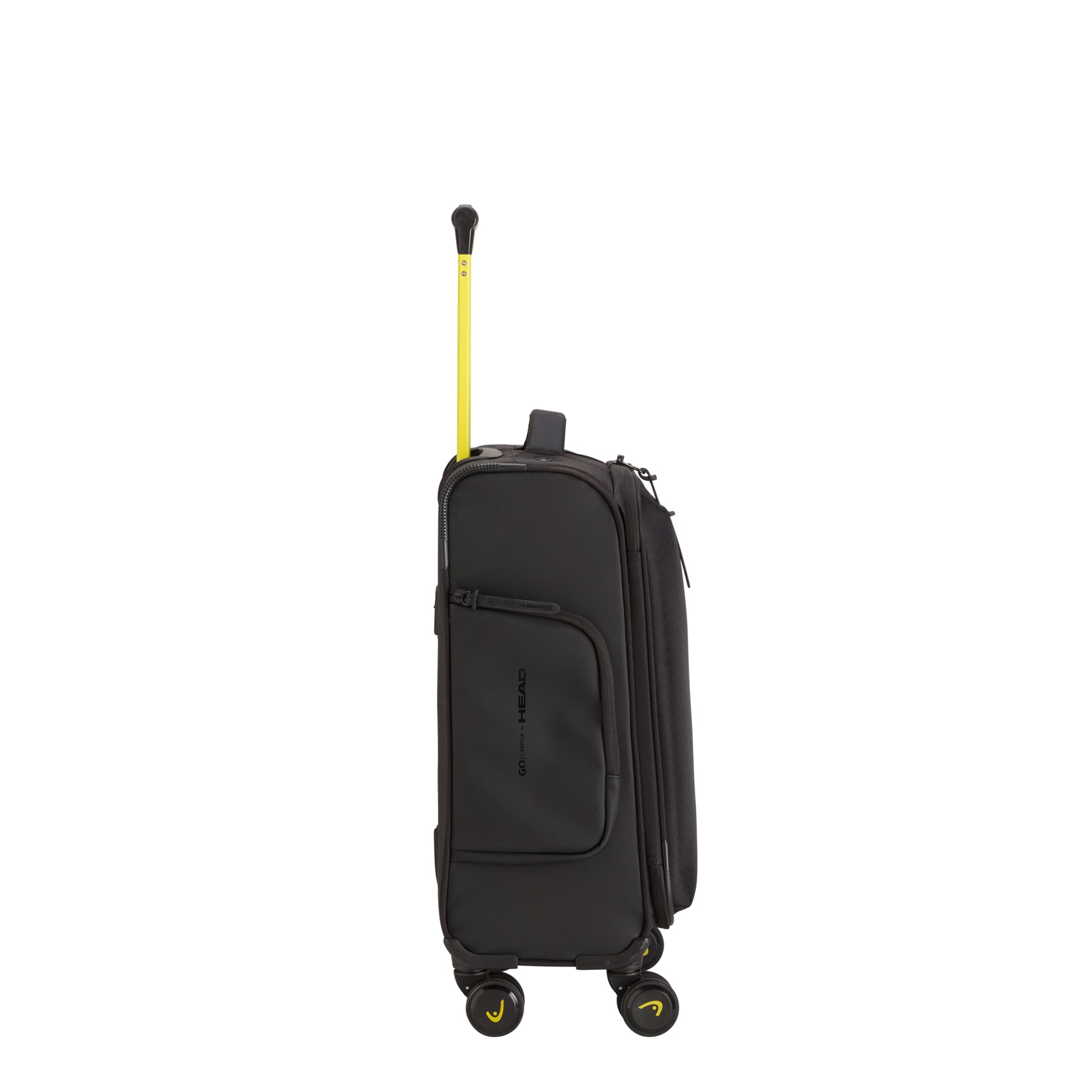 Trolley S - Semirigido - Head-just go luggage Nero