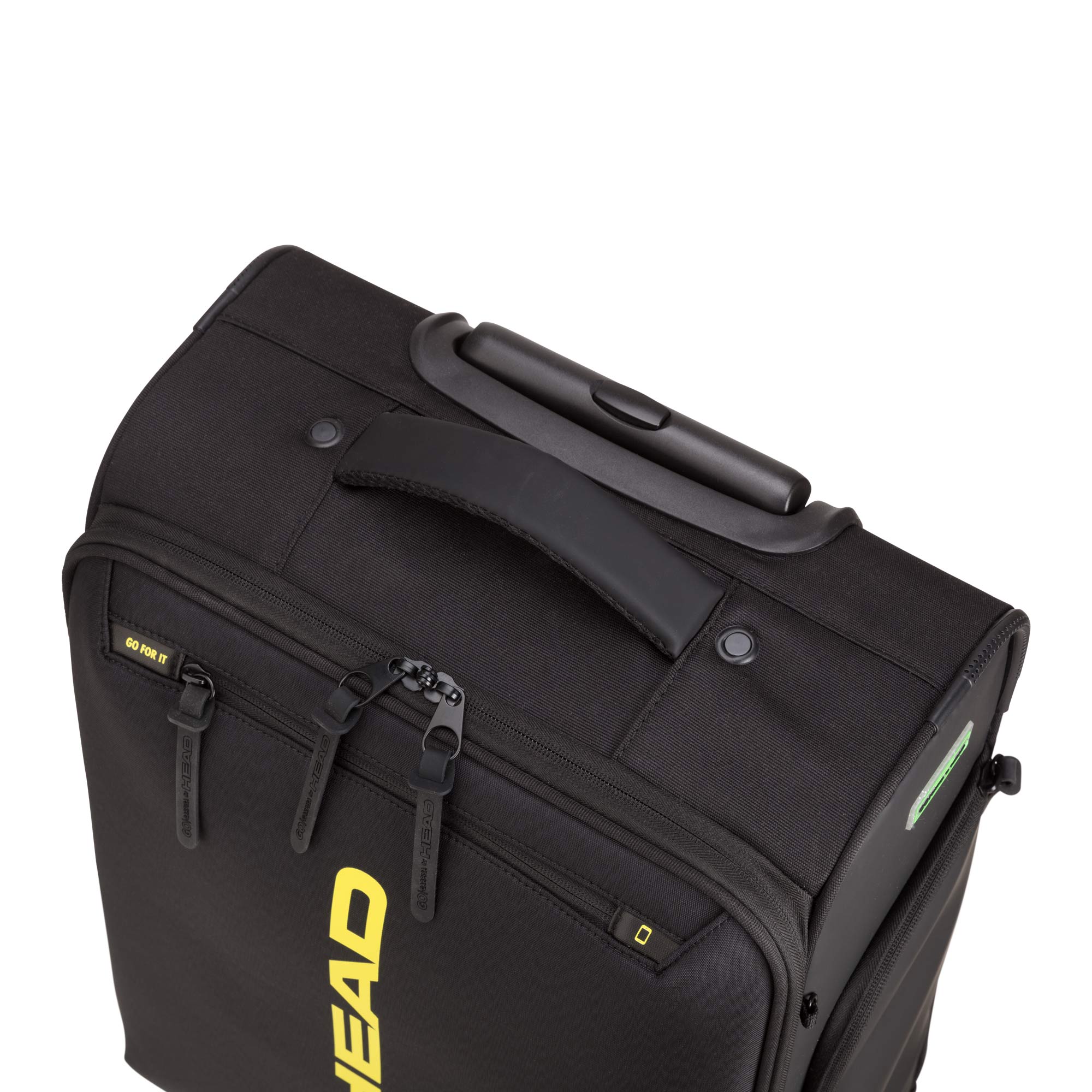 Trolley S - Semirigido - Head-just go luggage Nero