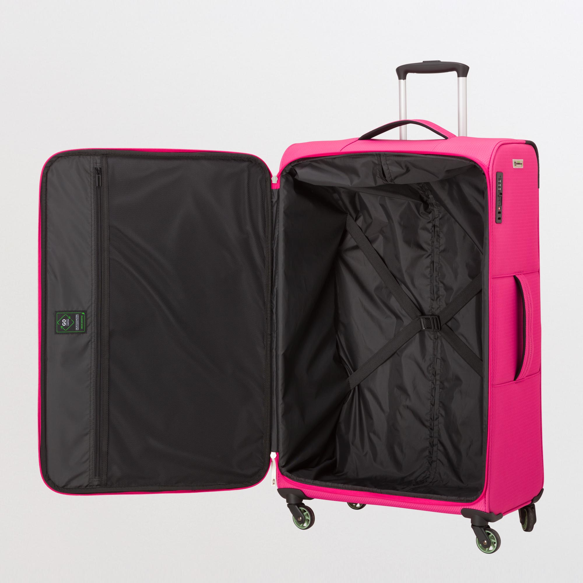 Trolley L - Semirigido - Lightness go Fucsia