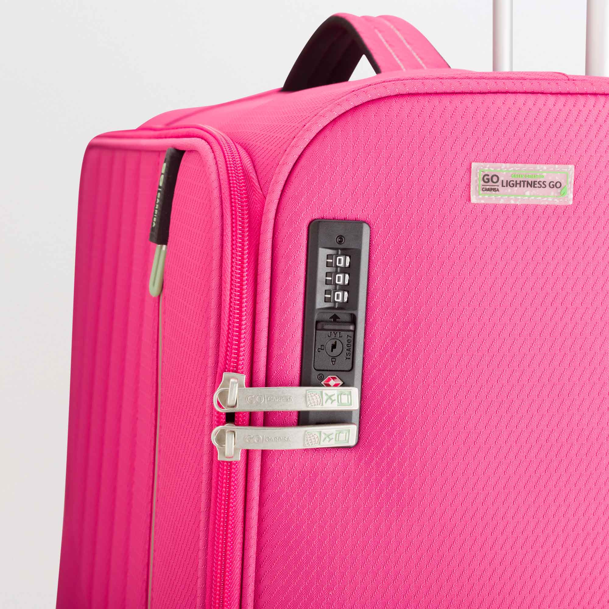 Trolley L - Semirigido - Lightness go Fucsia