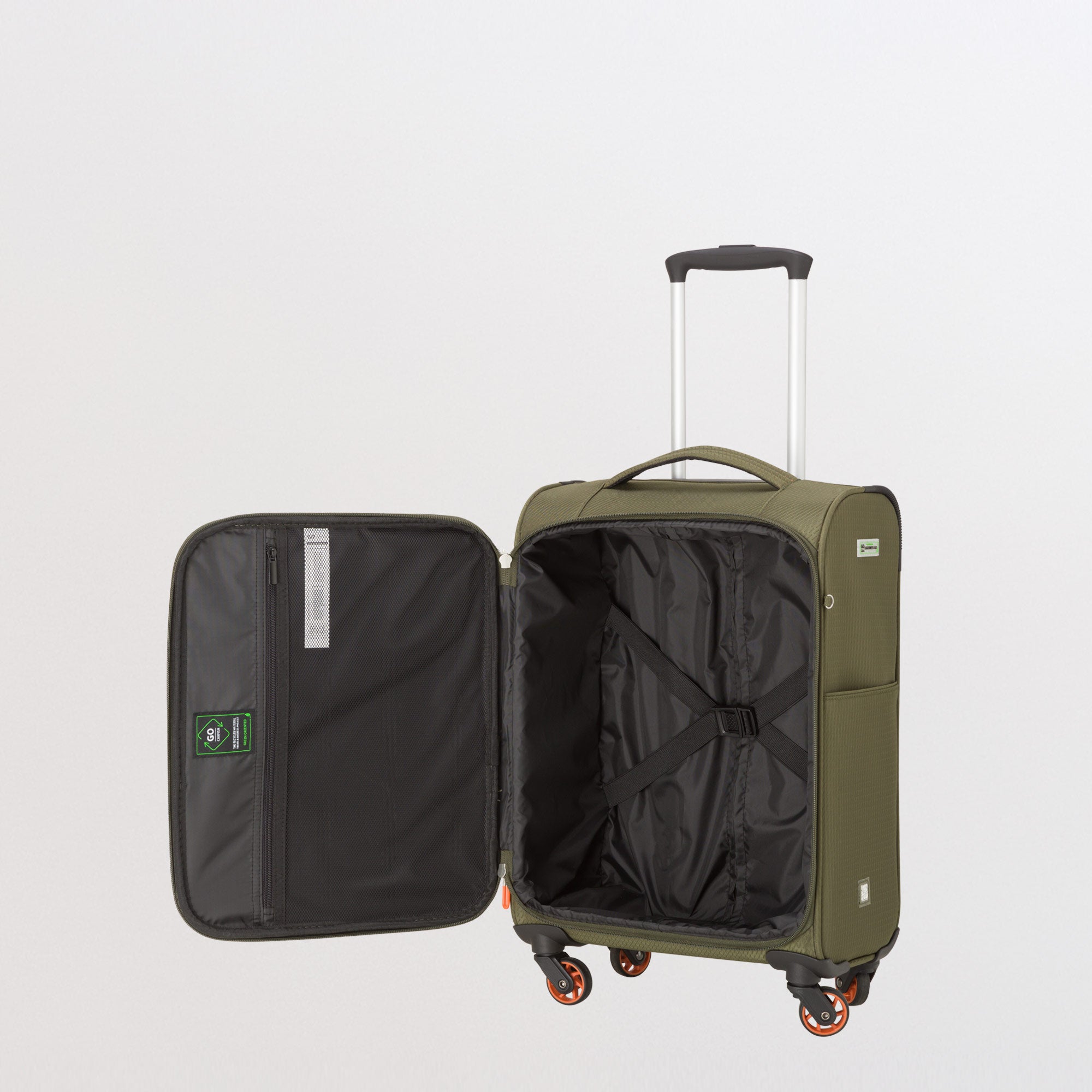 Trolley S - Semirigido - Lightness go Verde Militare