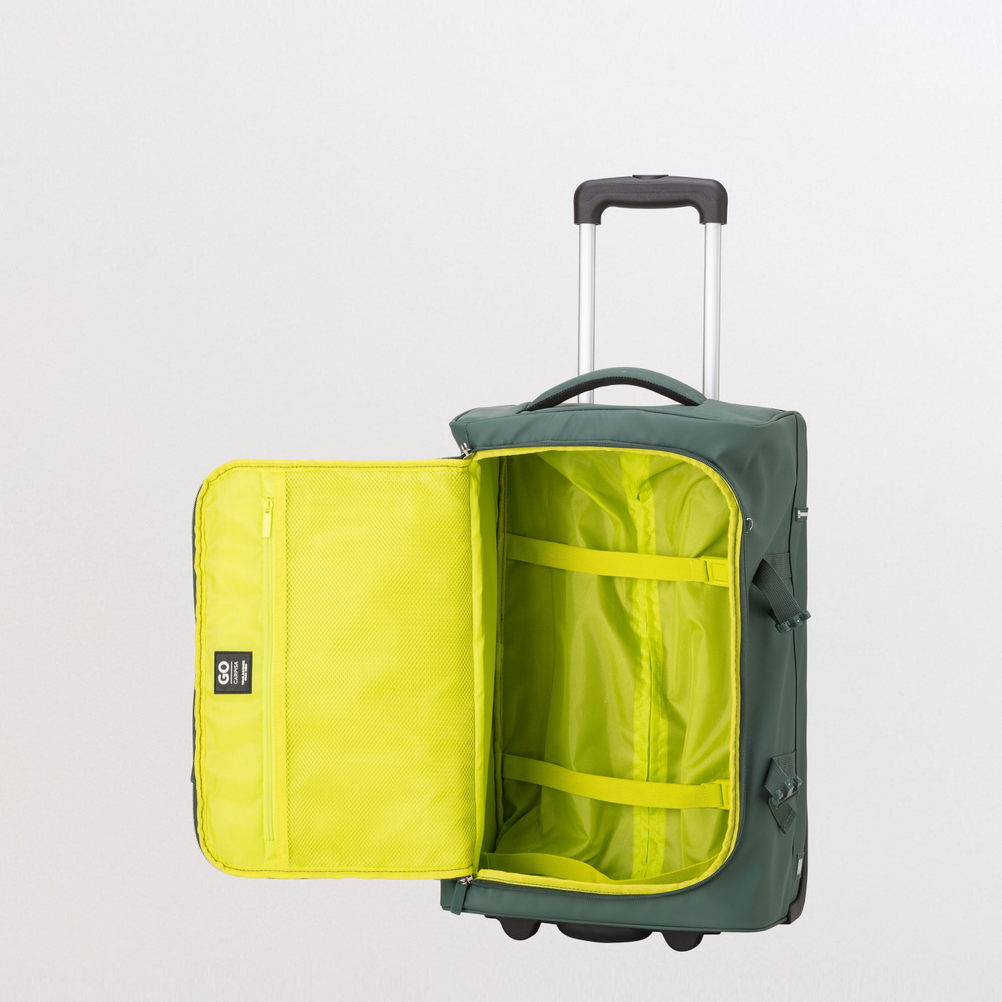 Borsone Trolley - Thrilling go luggage Muschio Scuro